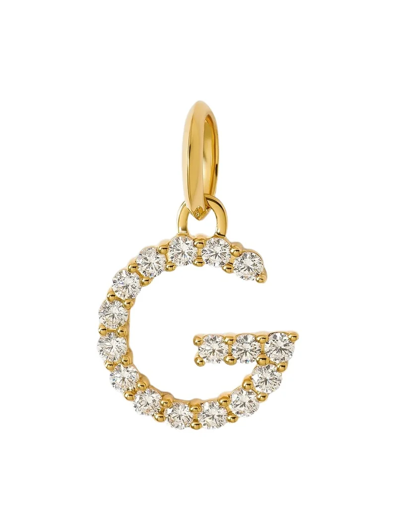 Jennifer Fisher Jennifer Fisher Medium Floating Diamond Minimal Block Letter G