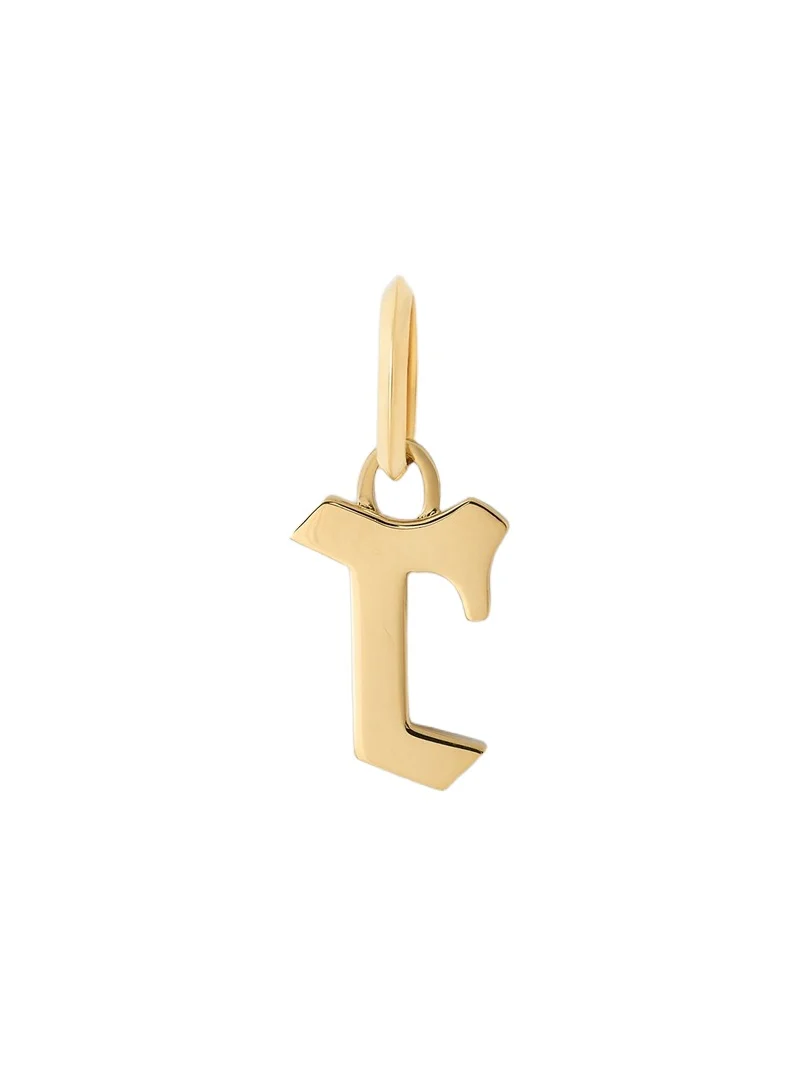 Jennifer Fisher Jennifer Fisher Lower Case Gothic Letter Charm in 14K Yellow Gold R
