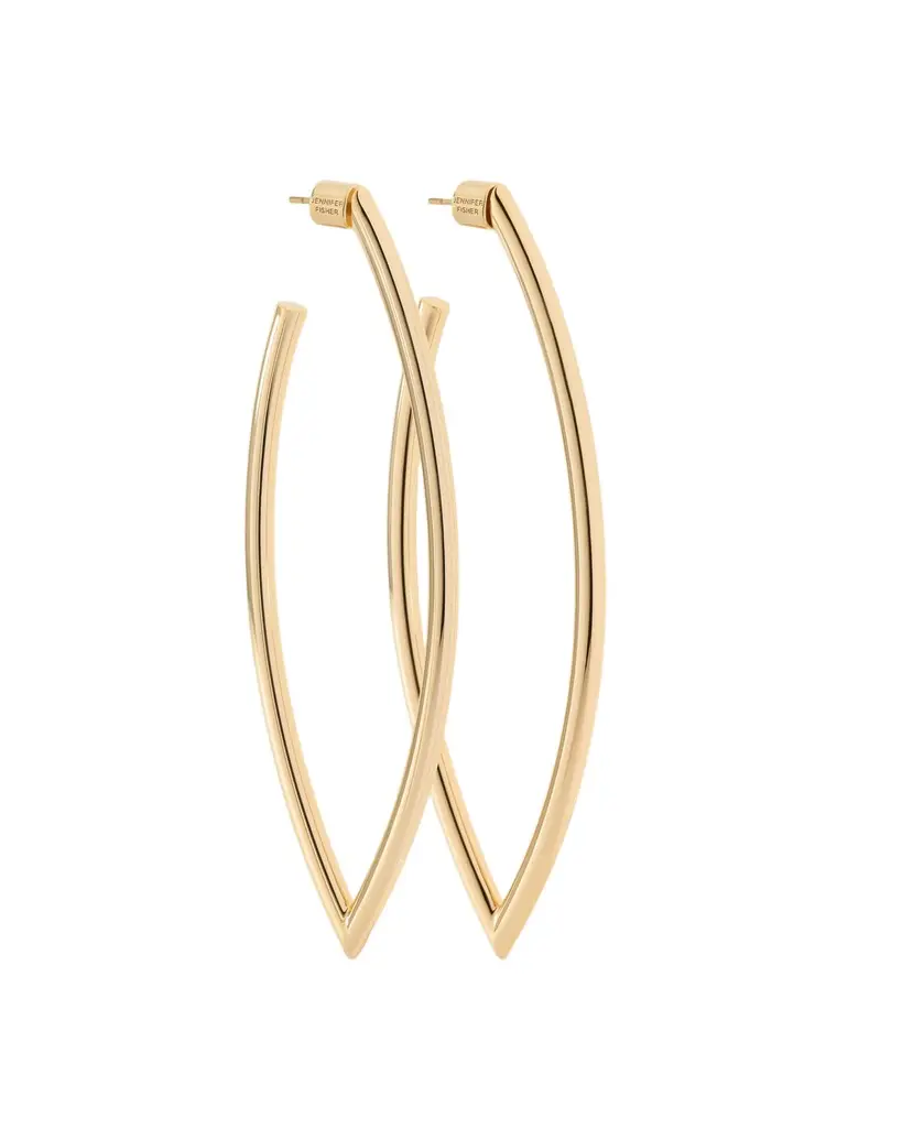 Jennifer Fisher Large Marquise Hoops