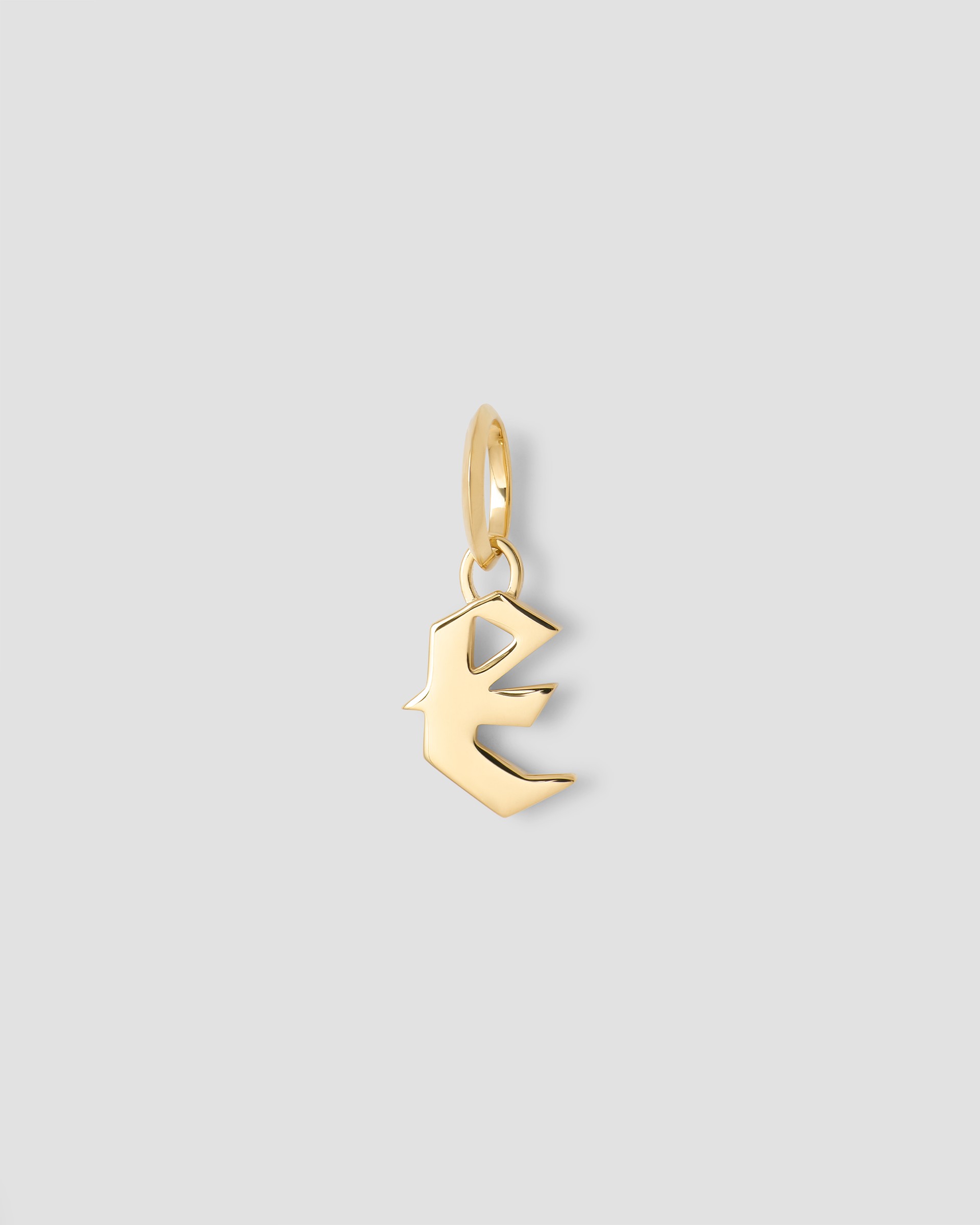 Jennifer Fisher Jennifer Fisher Lower Case Gothic Letter Charm in 14K Yellow Gold E
