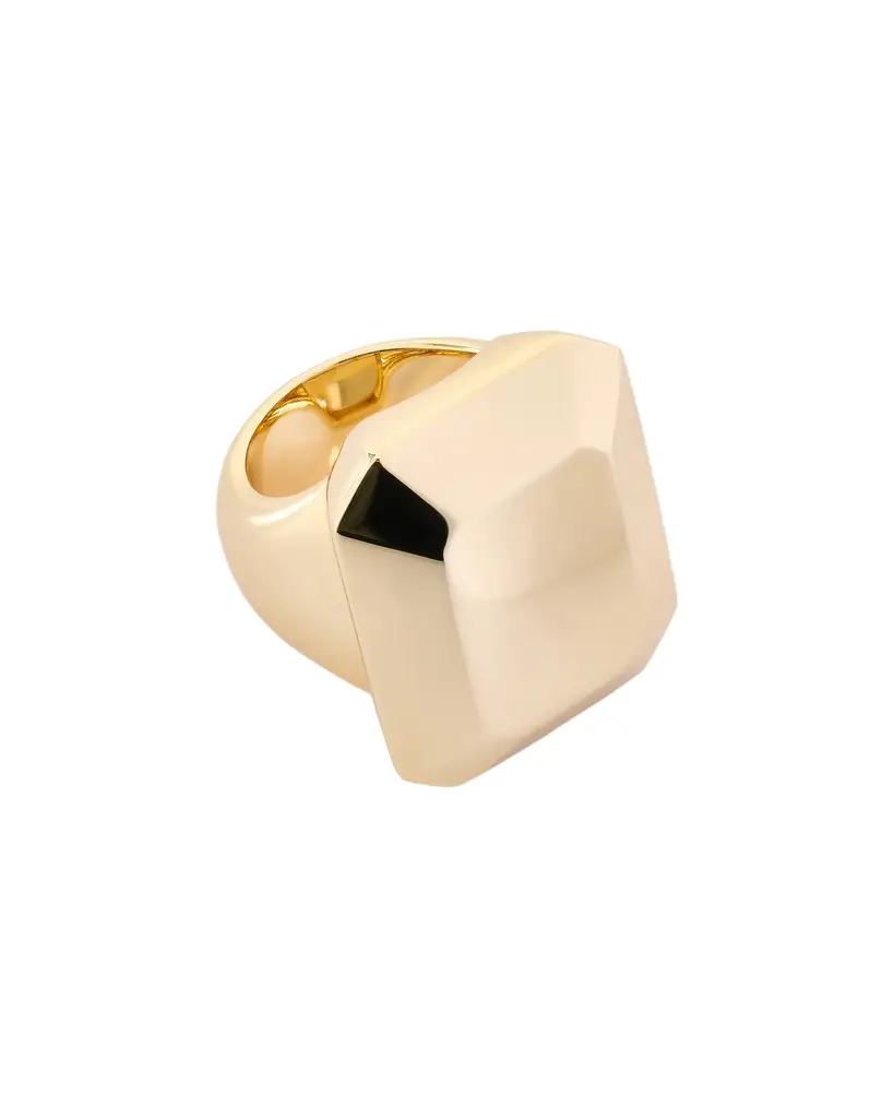 Jennifer Fisher Metal Emerald Ring 9
