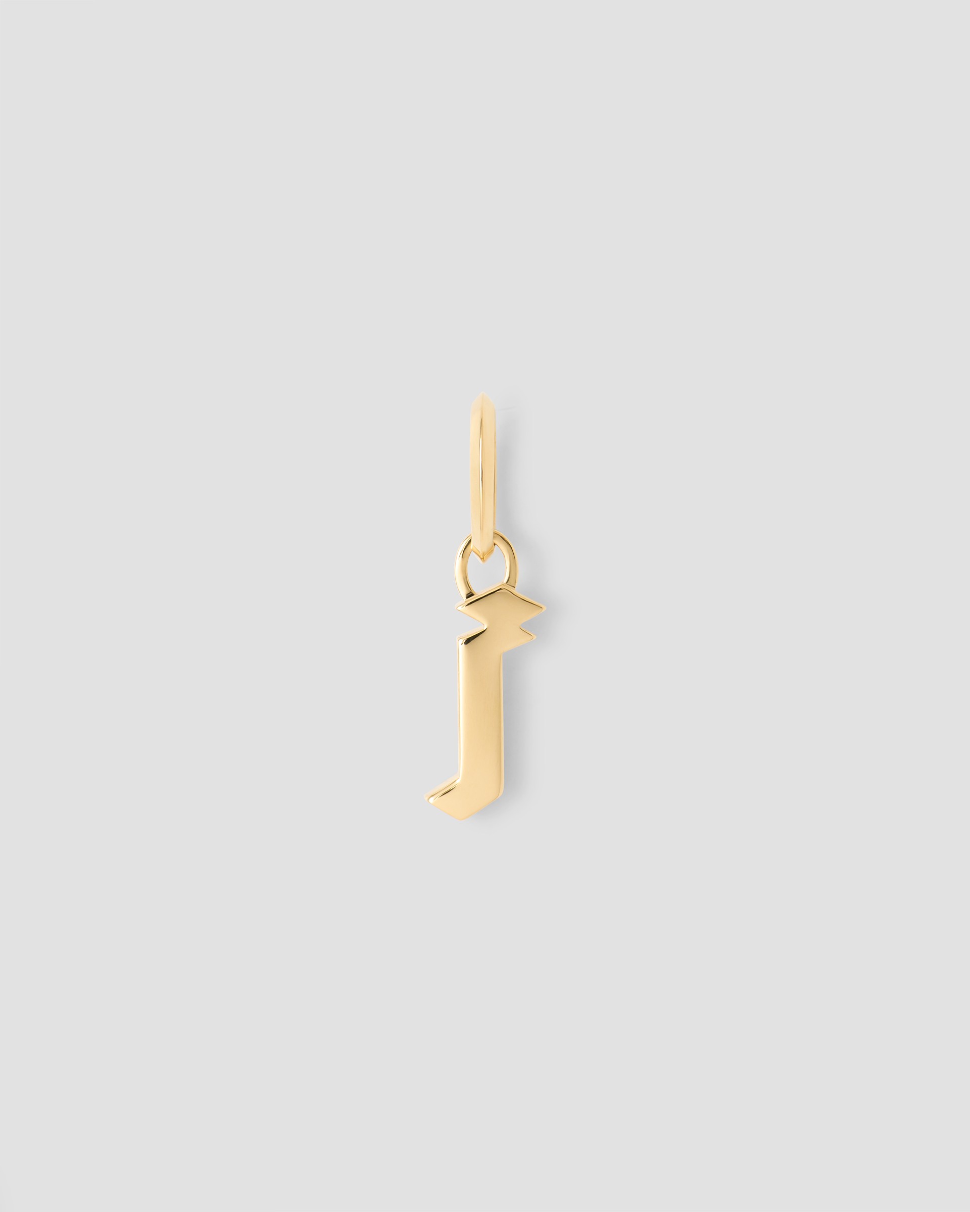 Jennifer Fisher Jennifer Fisher Lower Case Gothic Letter Charm in 14K Yellow Gold I