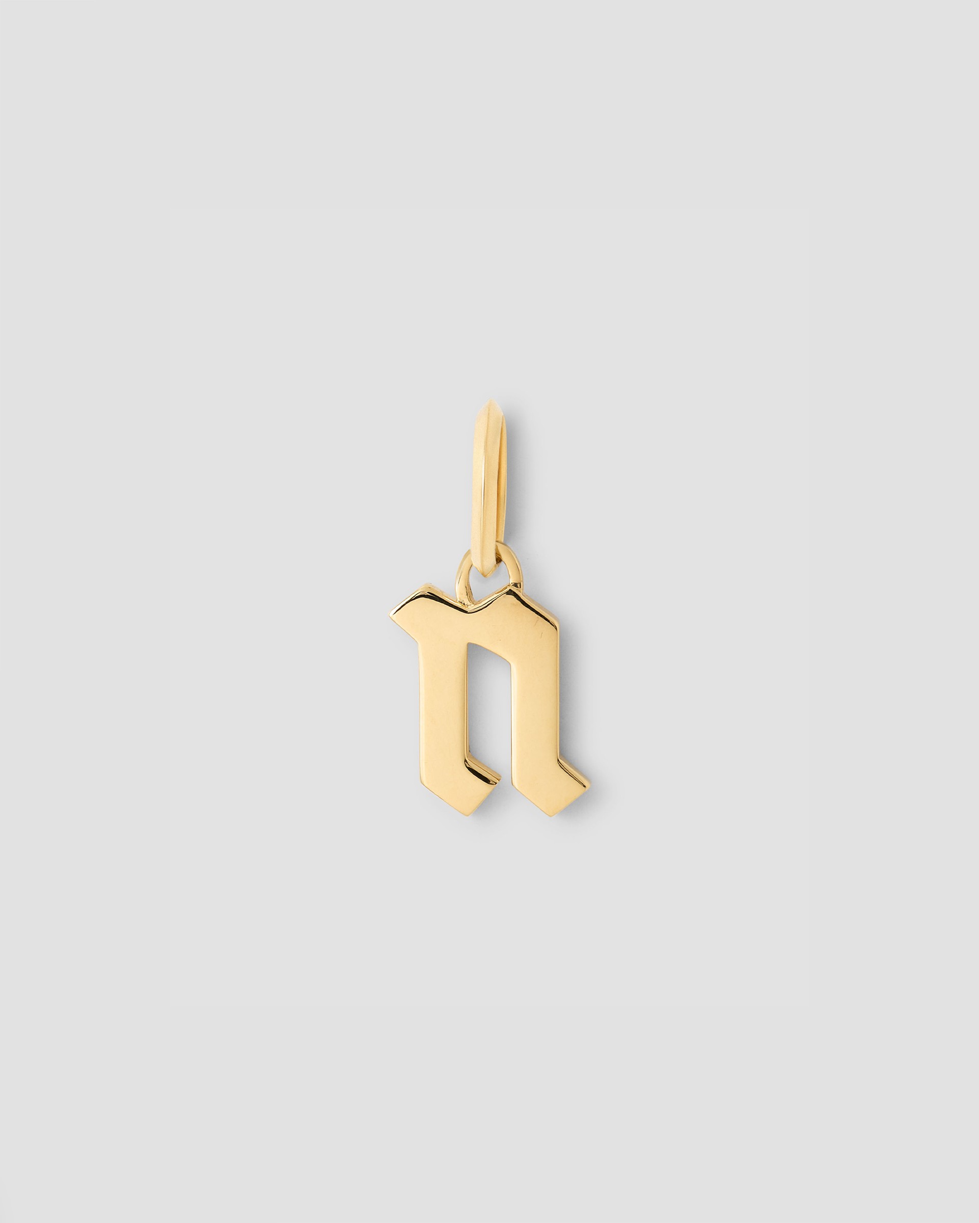 Jennifer Fisher Jennifer Fisher Lower Case Gothic Letter Charm in 14K Yellow Gold N