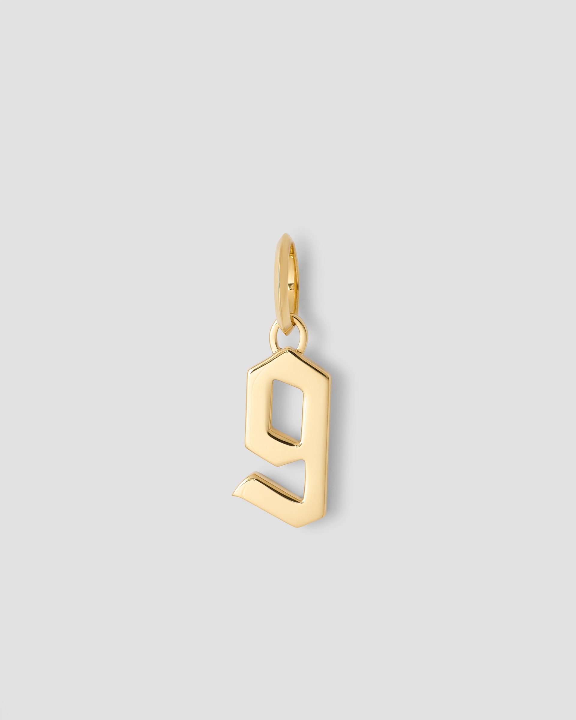 Jennifer Fisher Jennifer Fisher Lower Case Gothic Letter Charm in 14K Yellow Gold G