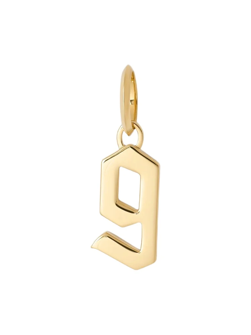 Jennifer Fisher Jennifer Fisher Lower Case Gothic Letter Charm in 14K Yellow Gold G