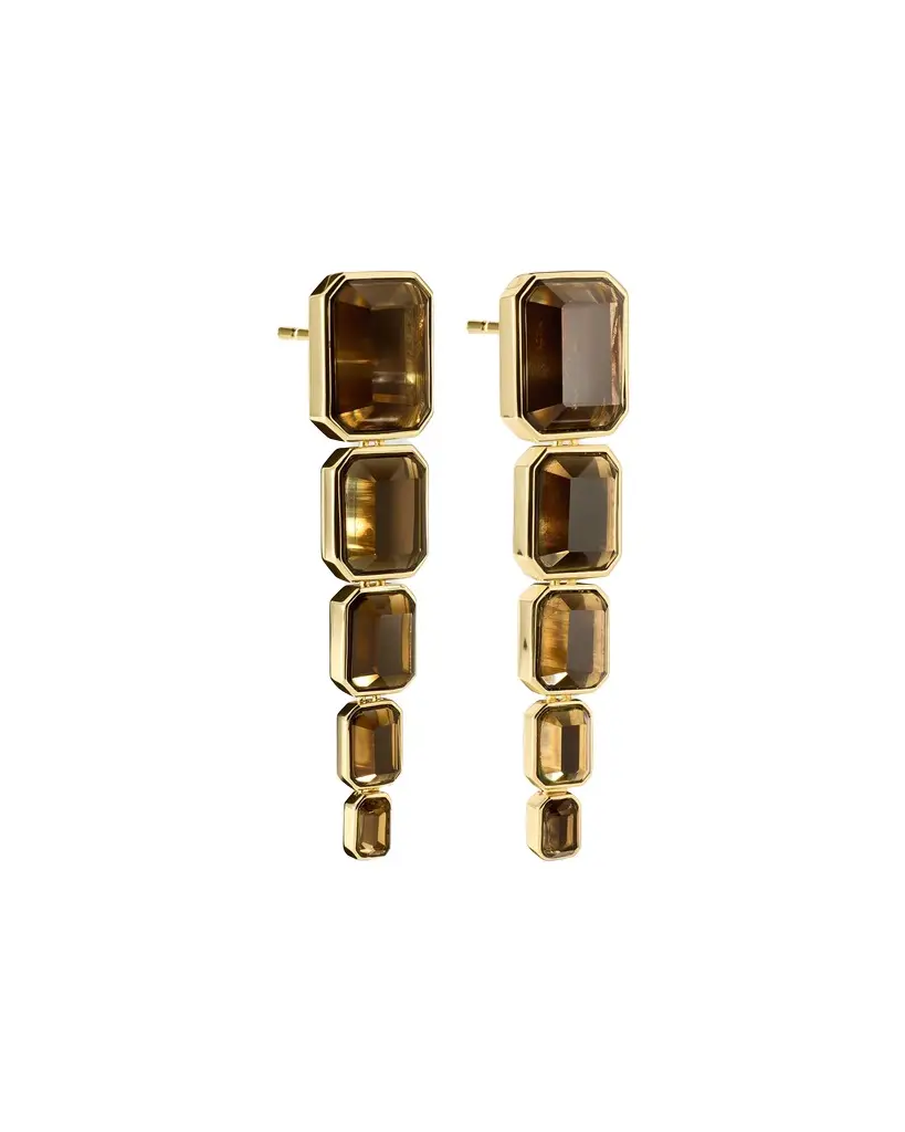 Jennifer Fisher Jennifer Fisher Semi-Precious Emerald Drop Earrings