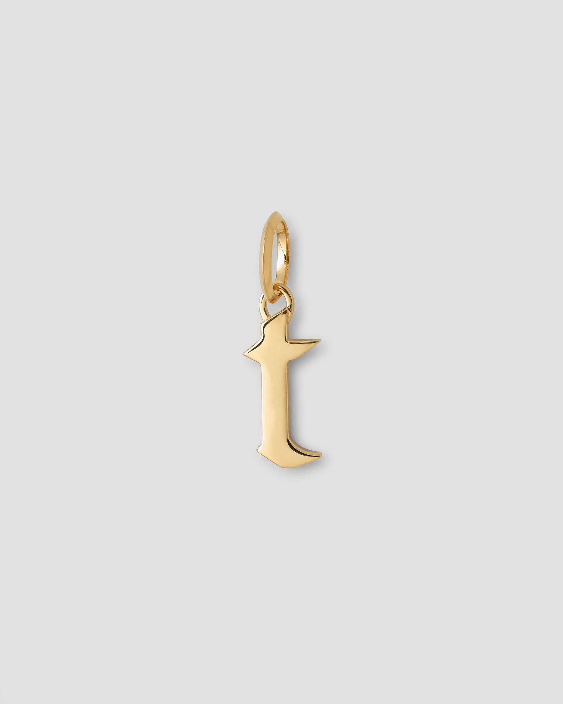 Jennifer Fisher Jennifer Fisher Lower Case Gothic Letter Charm in 14K Yellow Gold T
