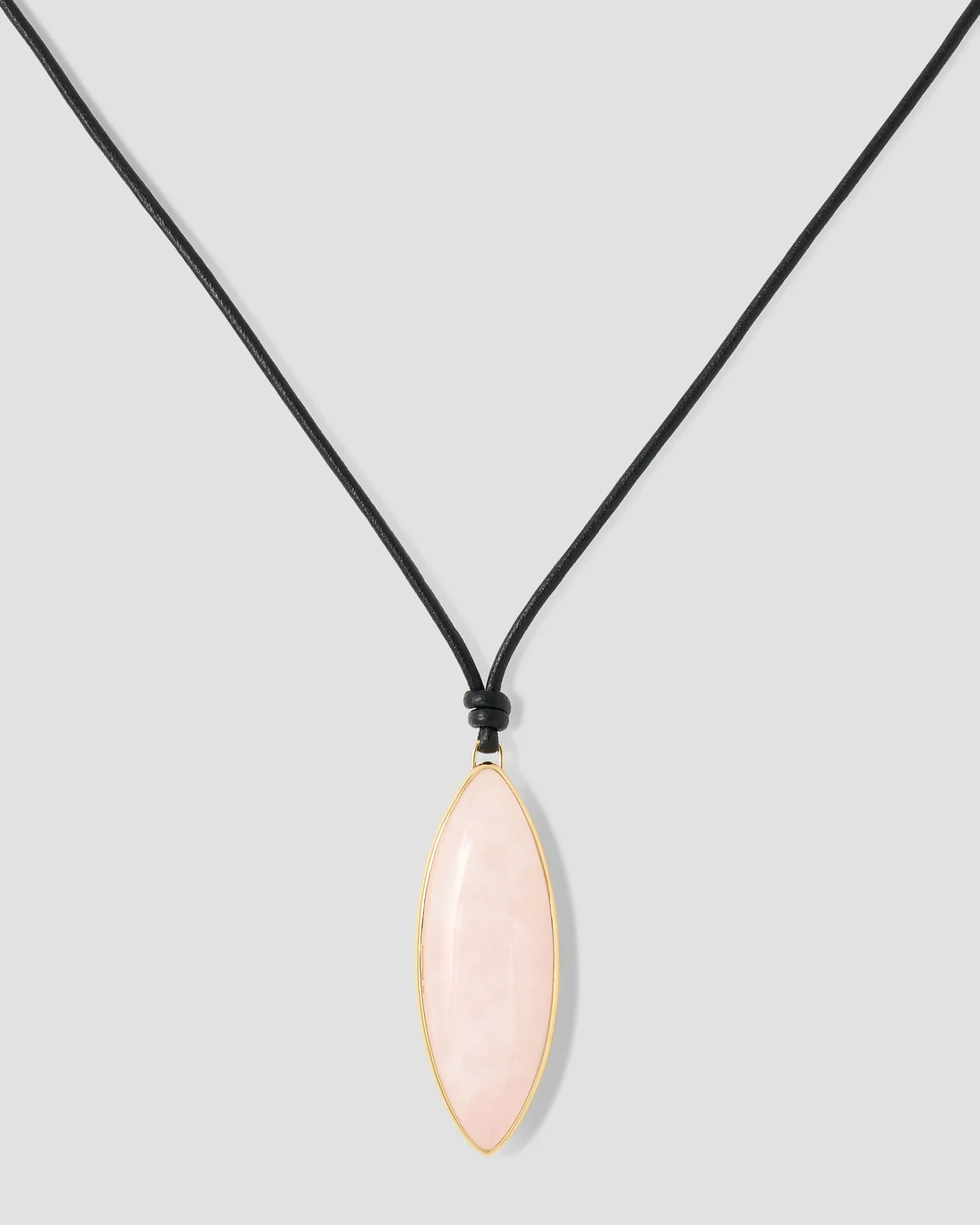 Jennifer Fisher Jennifer Fisher Semi-Precious Dagger Leather Cord Necklace