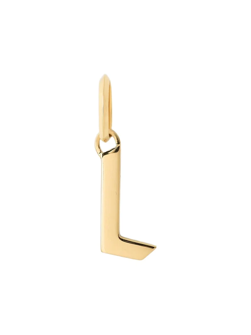 Jennifer Fisher Jennifer Fisher Lower Case Gothic Letter Charm in 14K Yellow Gold L