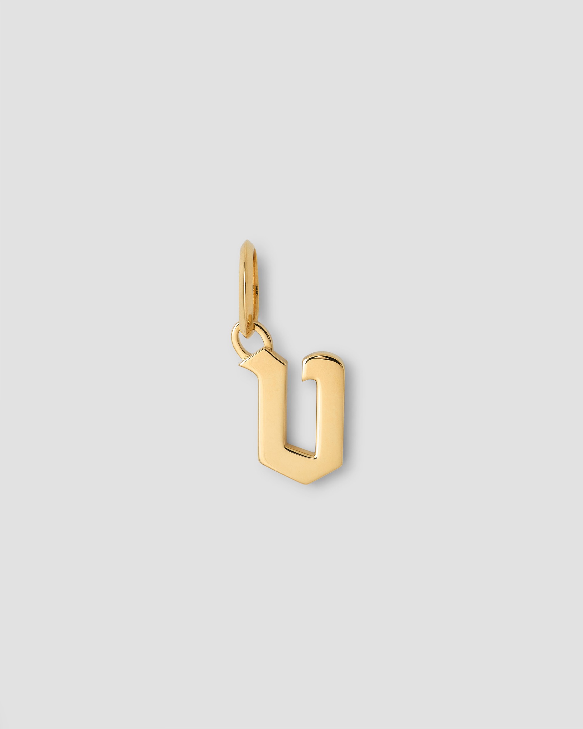 Jennifer Fisher Jennifer Fisher Lower Case Gothic Letter Charm in 14K Yellow Gold V