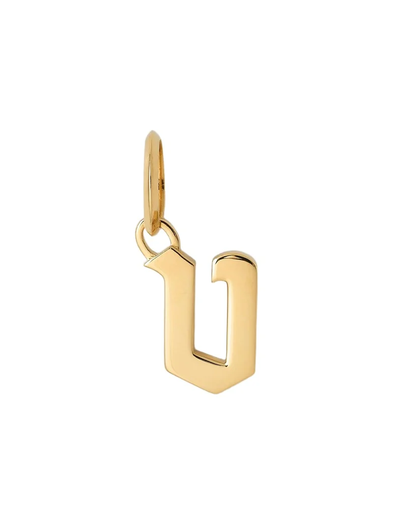 Jennifer Fisher Jennifer Fisher Lower Case Gothic Letter Charm in 14K Yellow Gold V