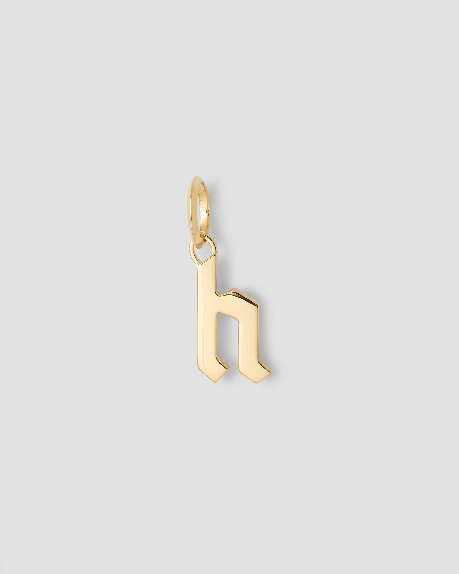 Jennifer Fisher Jennifer Fisher Lower Case Gothic Letter Charm in 14K Yellow Gold H