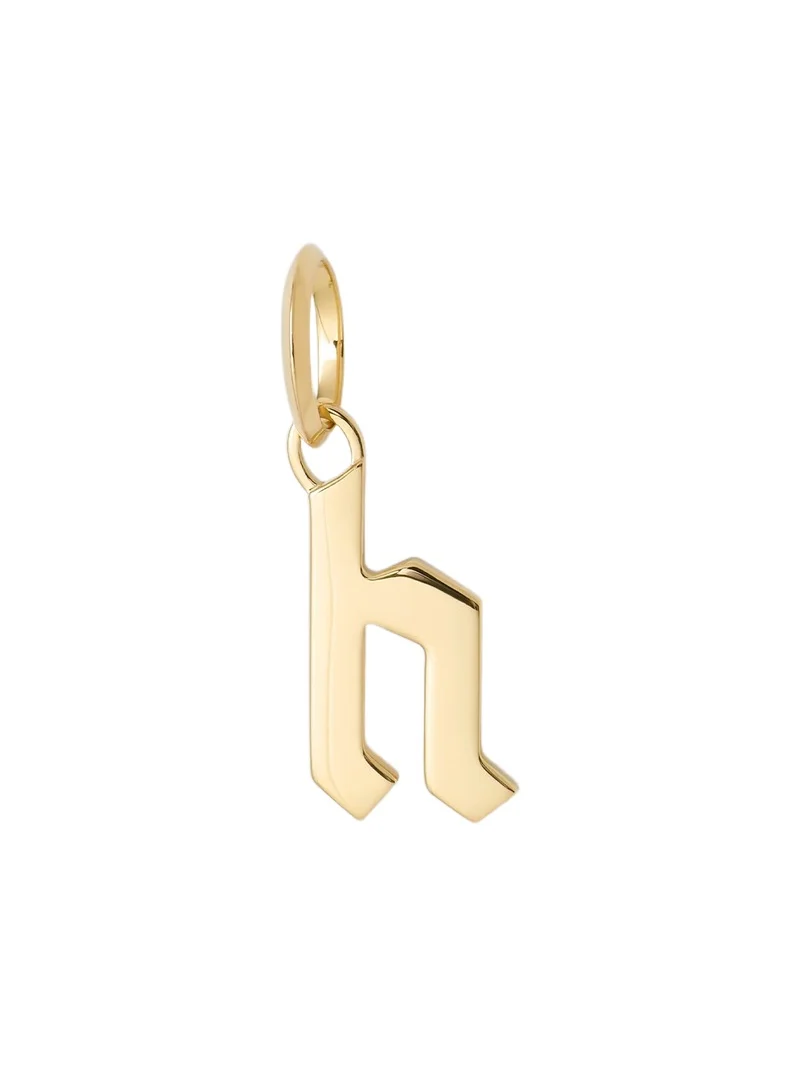Jennifer Fisher Jennifer Fisher Lower Case Gothic Letter Charm in 14K Yellow Gold H