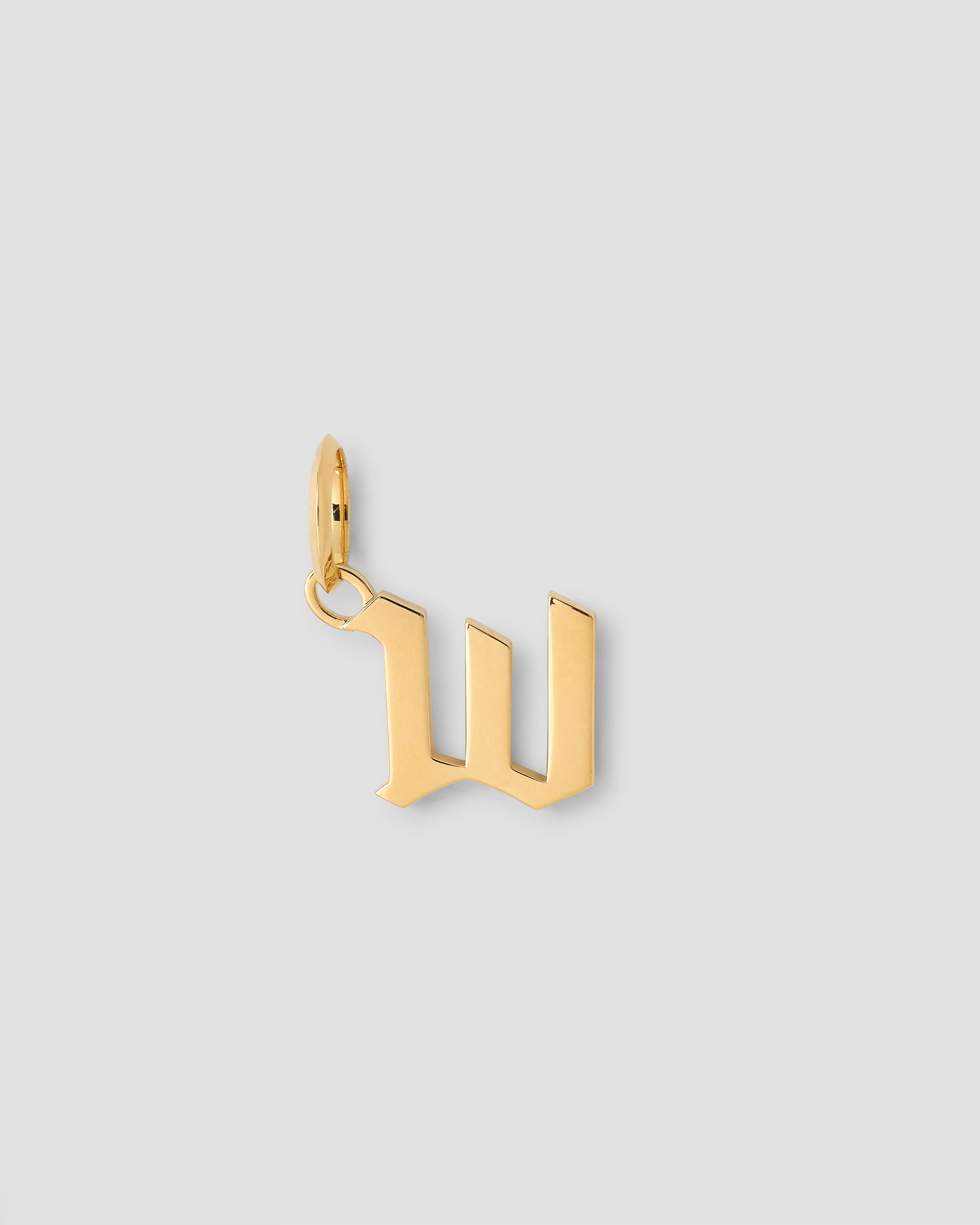Jennifer Fisher Jennifer Fisher Lower Case Gothic Letter Charm in 14K Yellow Gold W