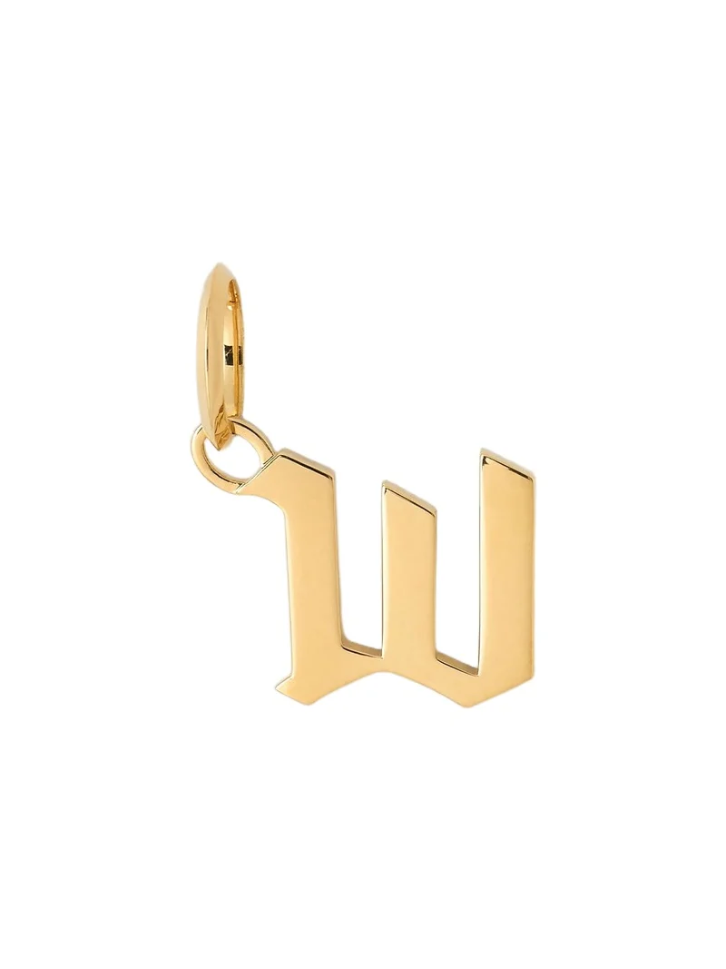 Jennifer Fisher Jennifer Fisher Lower Case Gothic Letter Charm in 14K Yellow Gold W