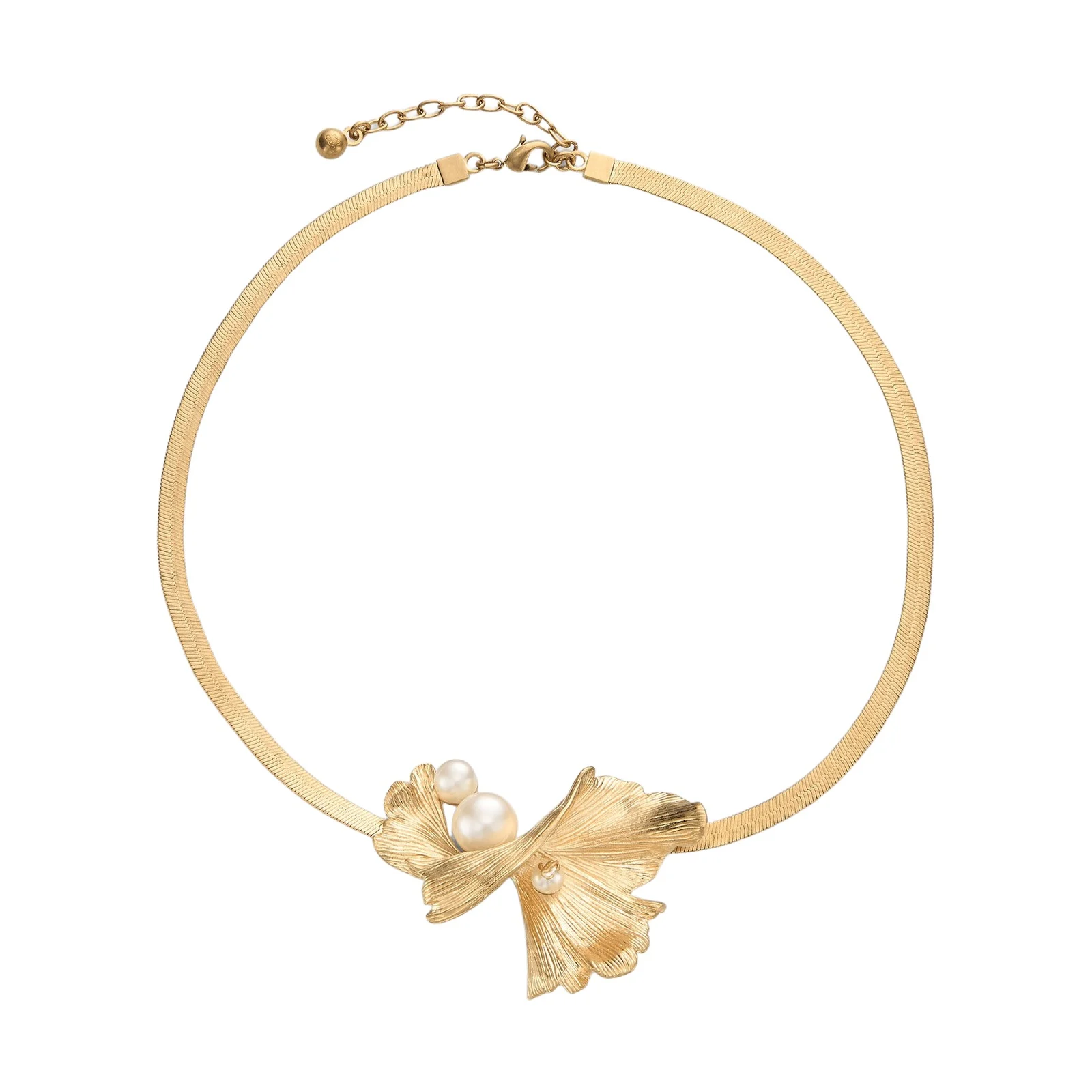 Jimmy Choo Wave Pearl Necklace