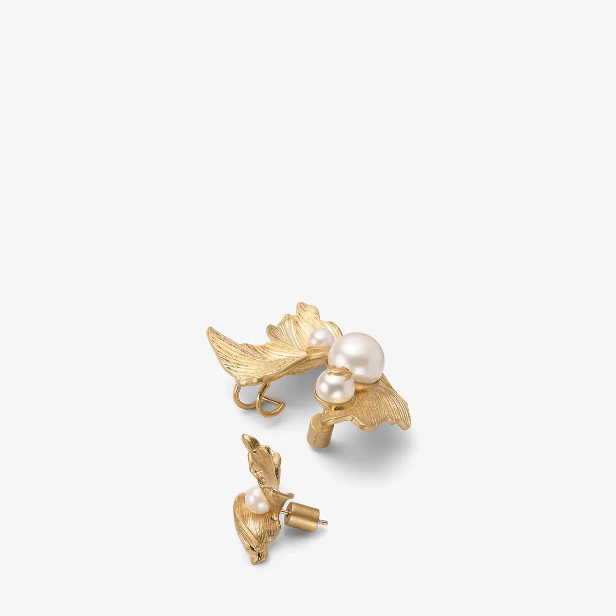 Jimmy Choo Wave Pearl Earrings | Thumbnail 3 Jimmy Choo Wave Pearl Earrings | Thumbnail 3