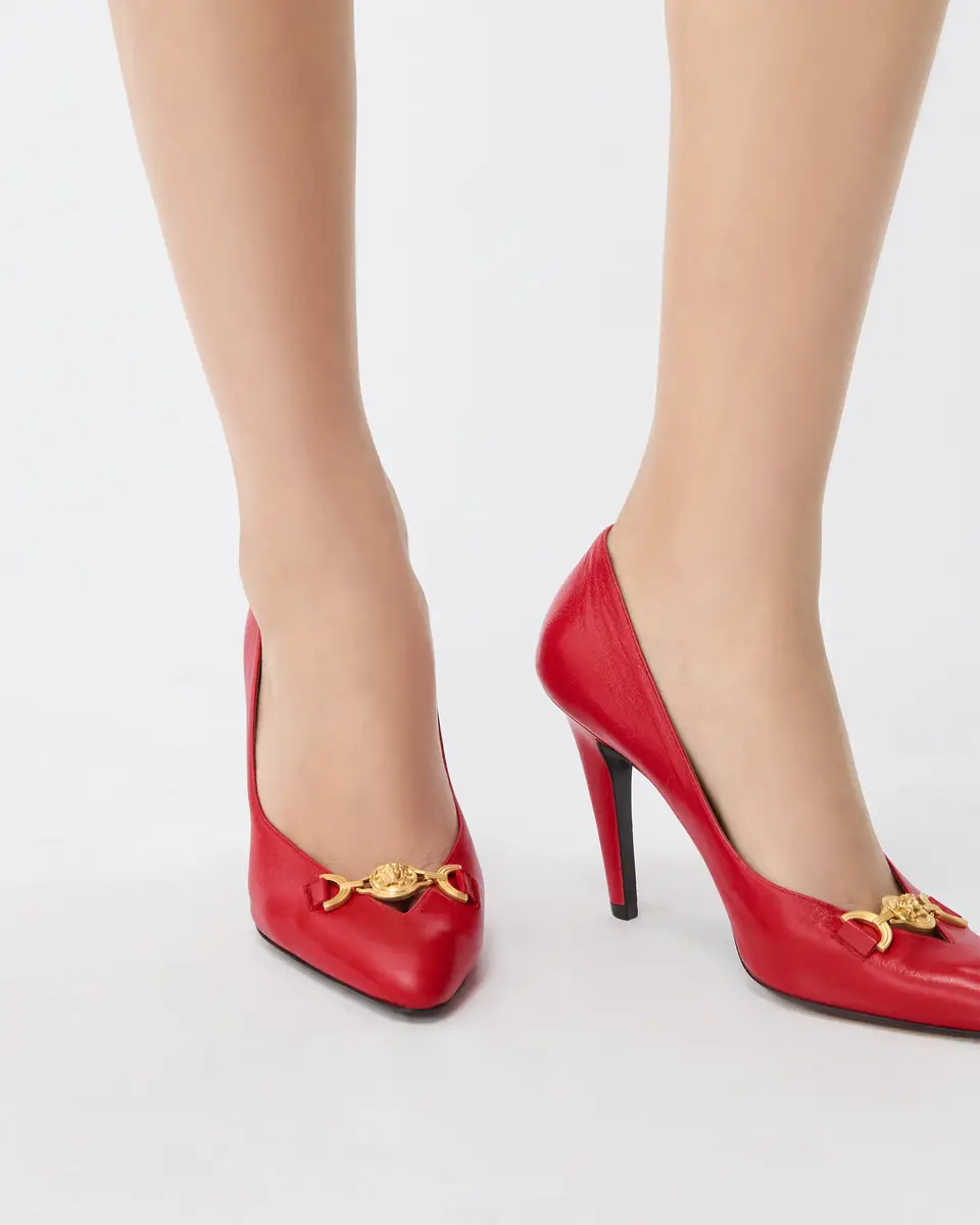 Versace Clelia Nappa Pumps 90 mm | Thumbnail 2