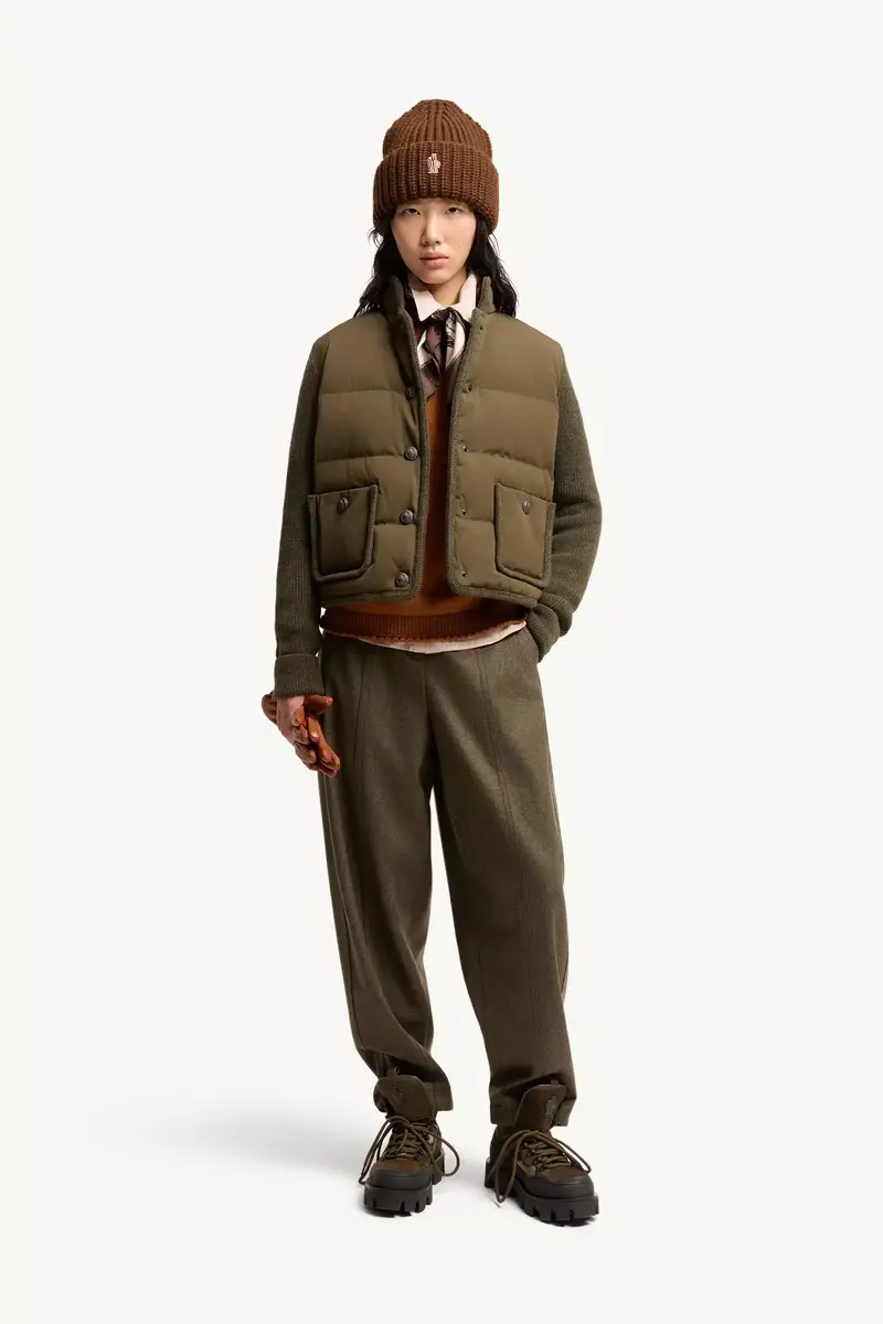 Moncler Grenoble Wool Padded Cardigan | Thumbnail 3 Moncler Grenoble Wool Padded Cardigan | Thumbnail 3