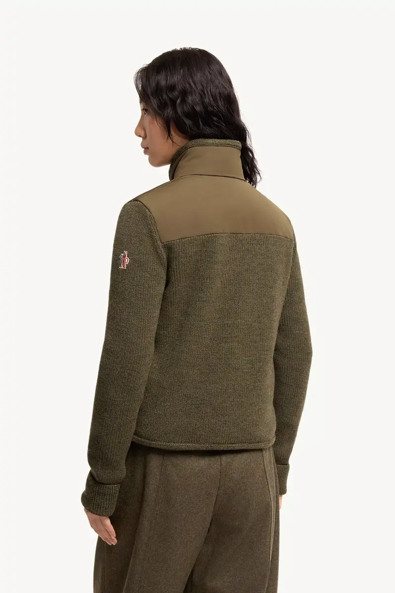 Moncler Grenoble Wool Padded Cardigan | Thumbnail 6 Moncler Grenoble Wool Padded Cardigan | Thumbnail 6