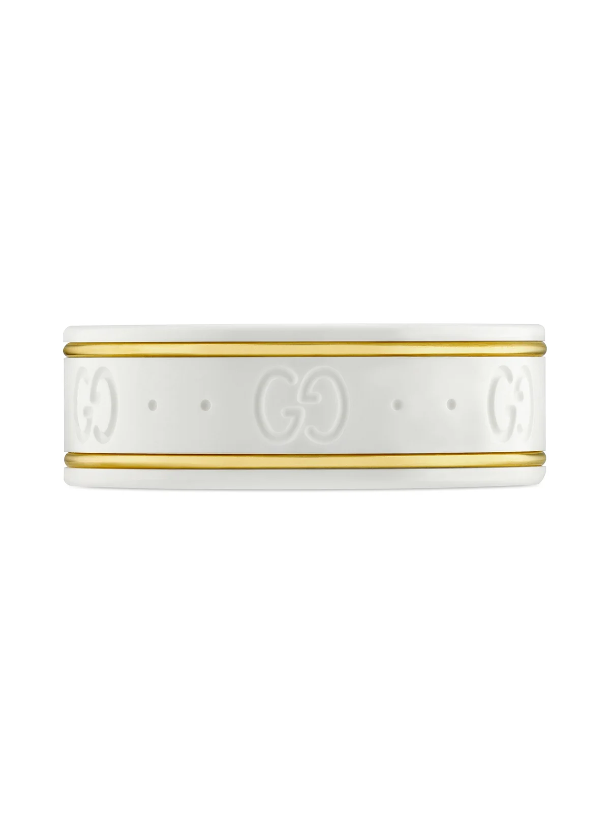 Gucci Icon 18k Ring With Crystals