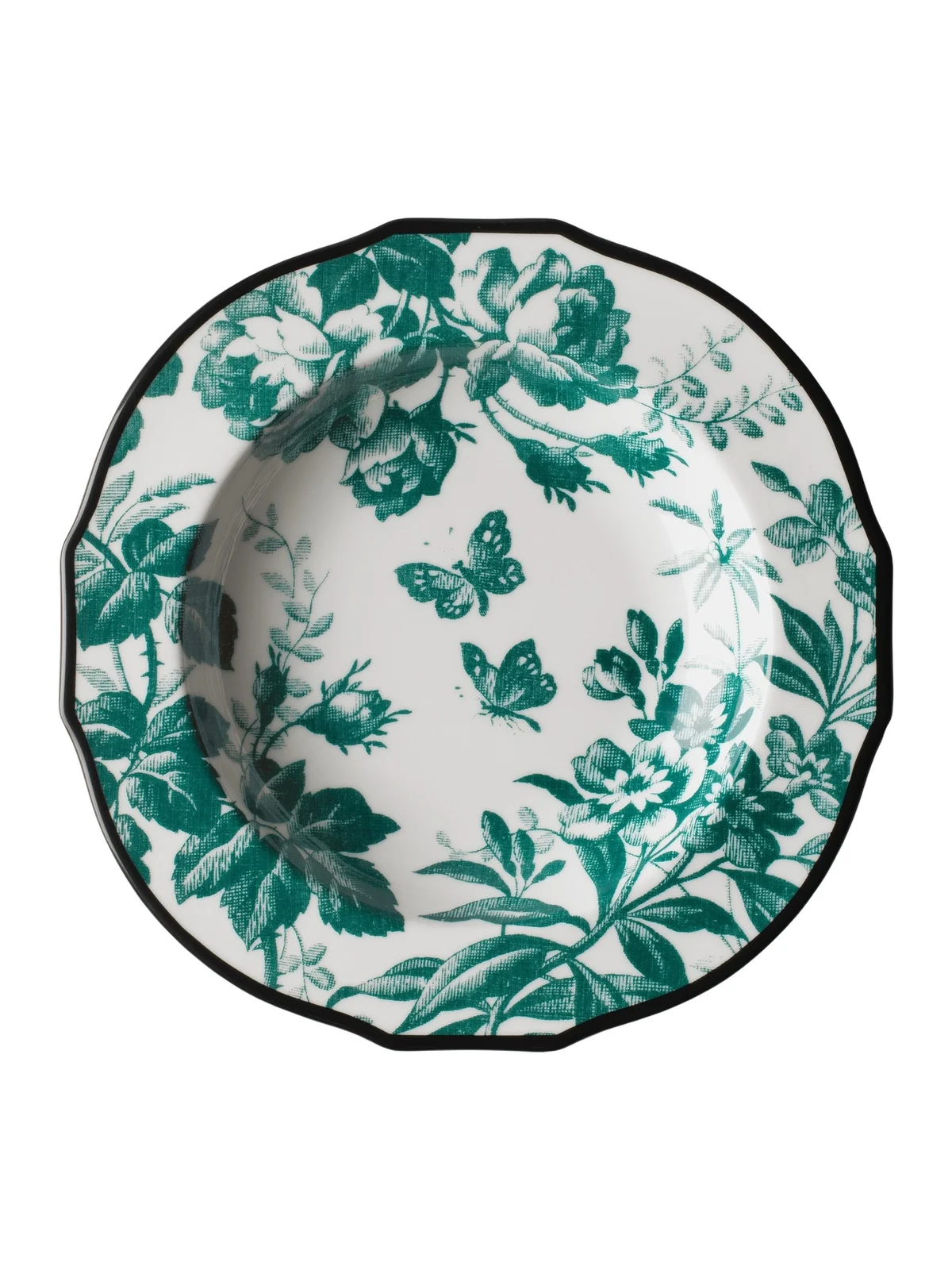 Gucci Herbarium Rim Soup Bowl, Set Of Two