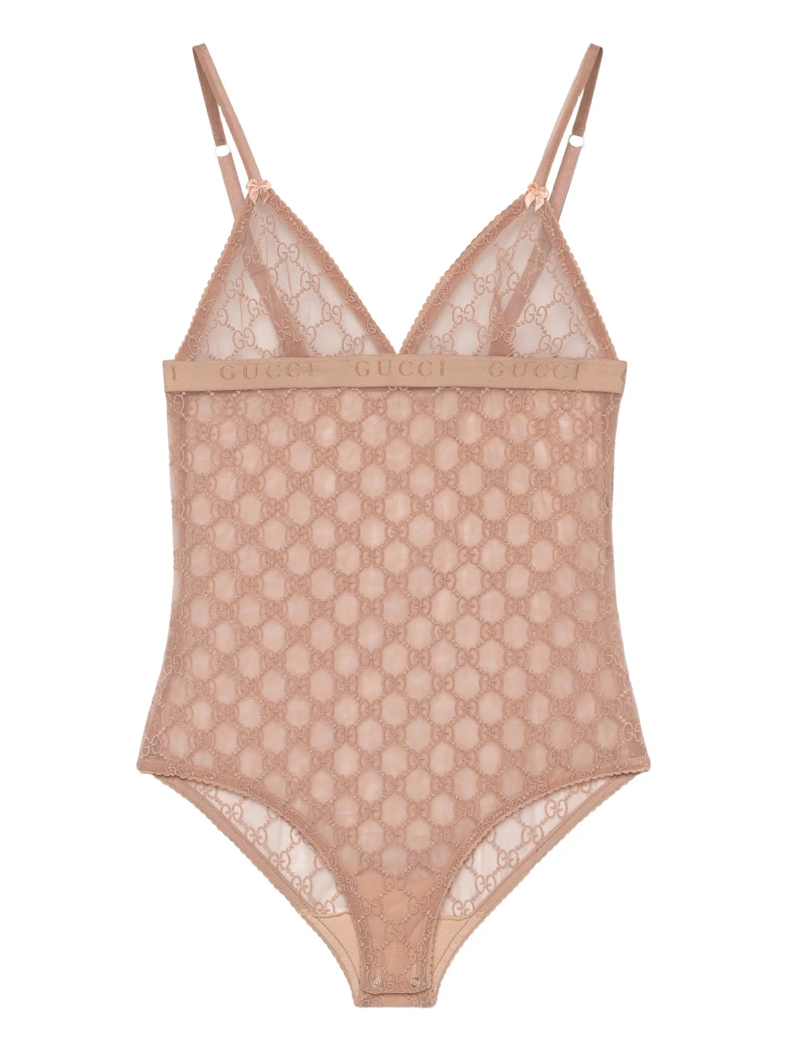 Gucci GG Tulle Bodysuit