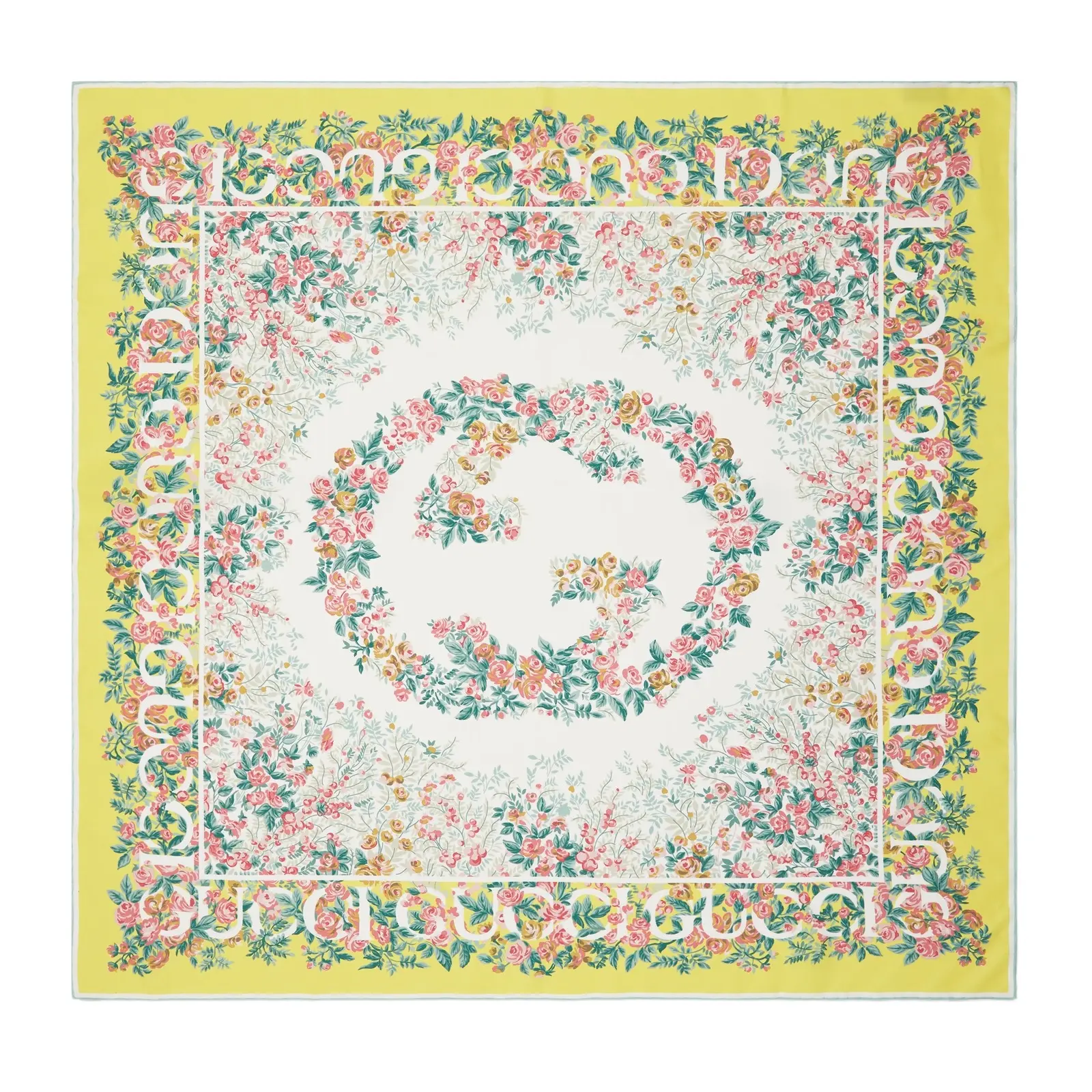 Gucci Printed Silk Twill Carré