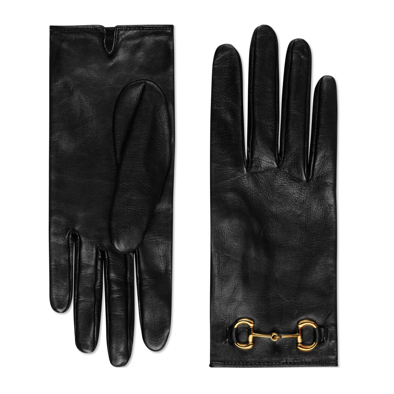 Gucci Leather Gloves With Horsebit