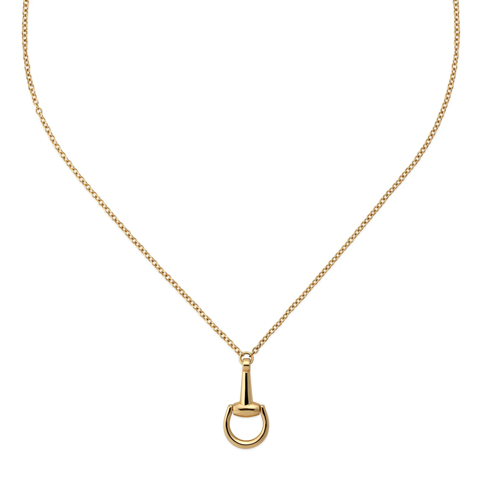 Horsebit 18K Chain Necklace