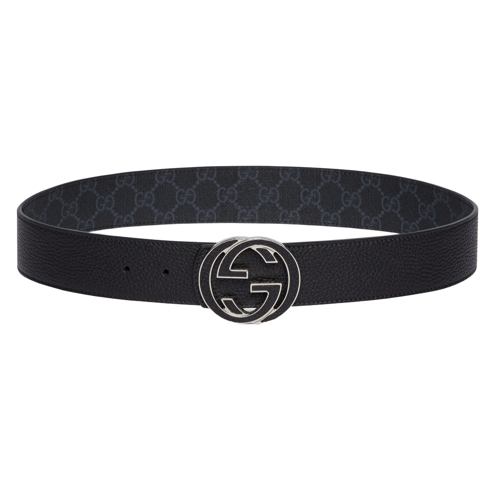 Gucci Reversible Belt With Interlocking G Buckle