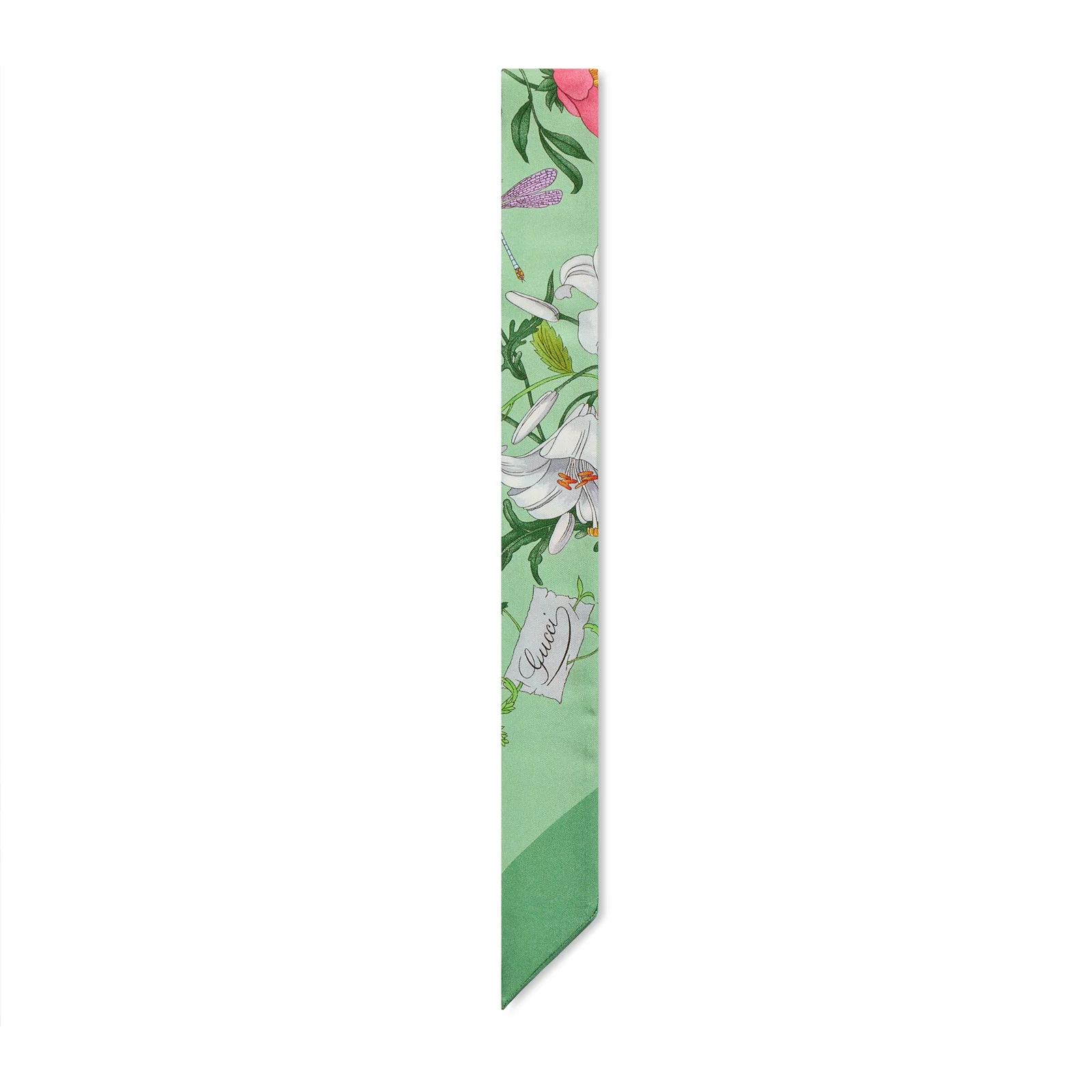 Gucci Printed Silk Twill Ribbon