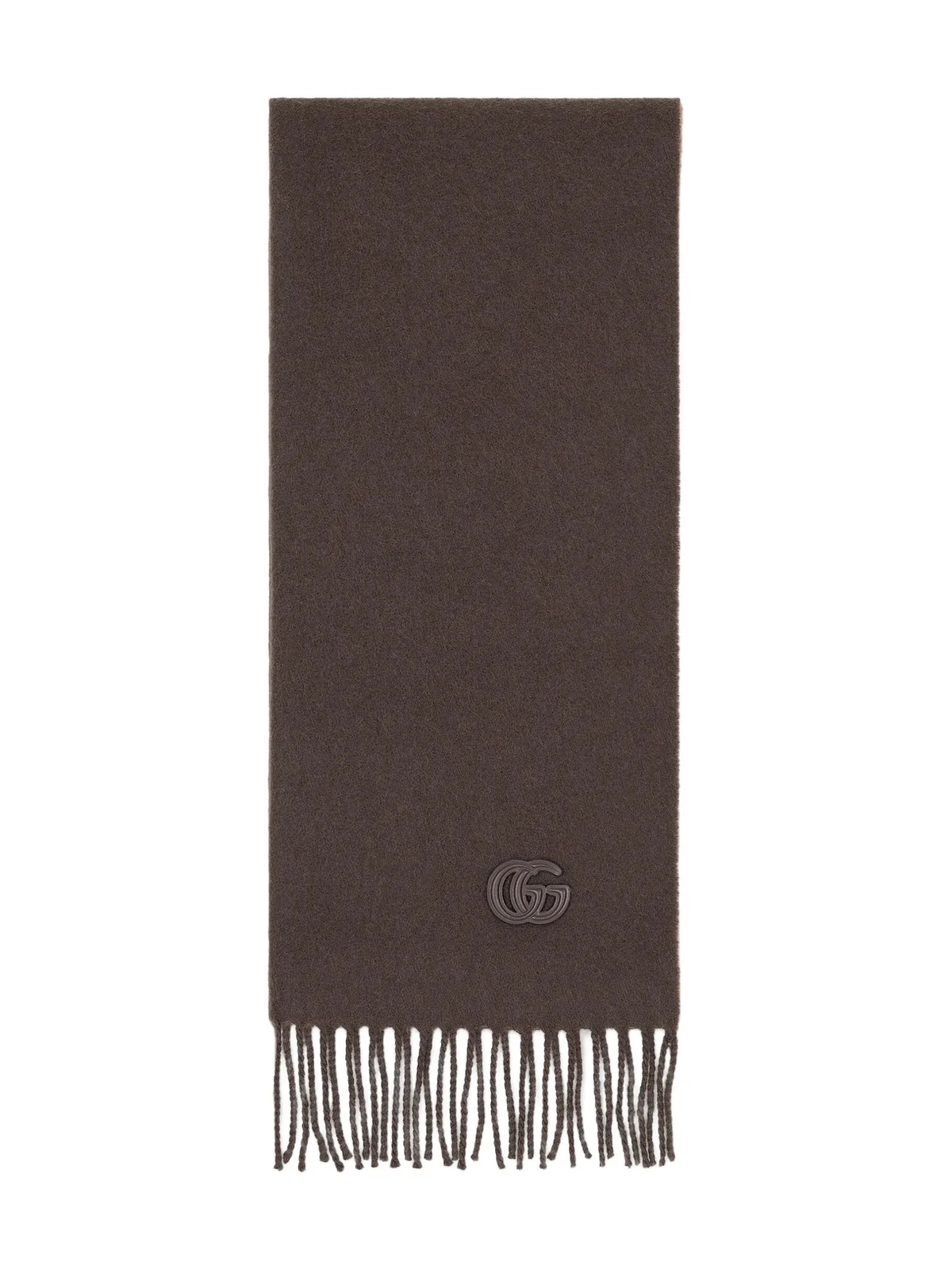 Gucci Cashmere Scarf With Patch