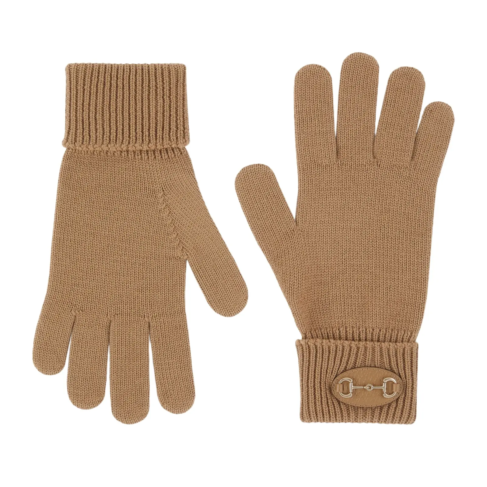 Wool Gloves With Horsebit