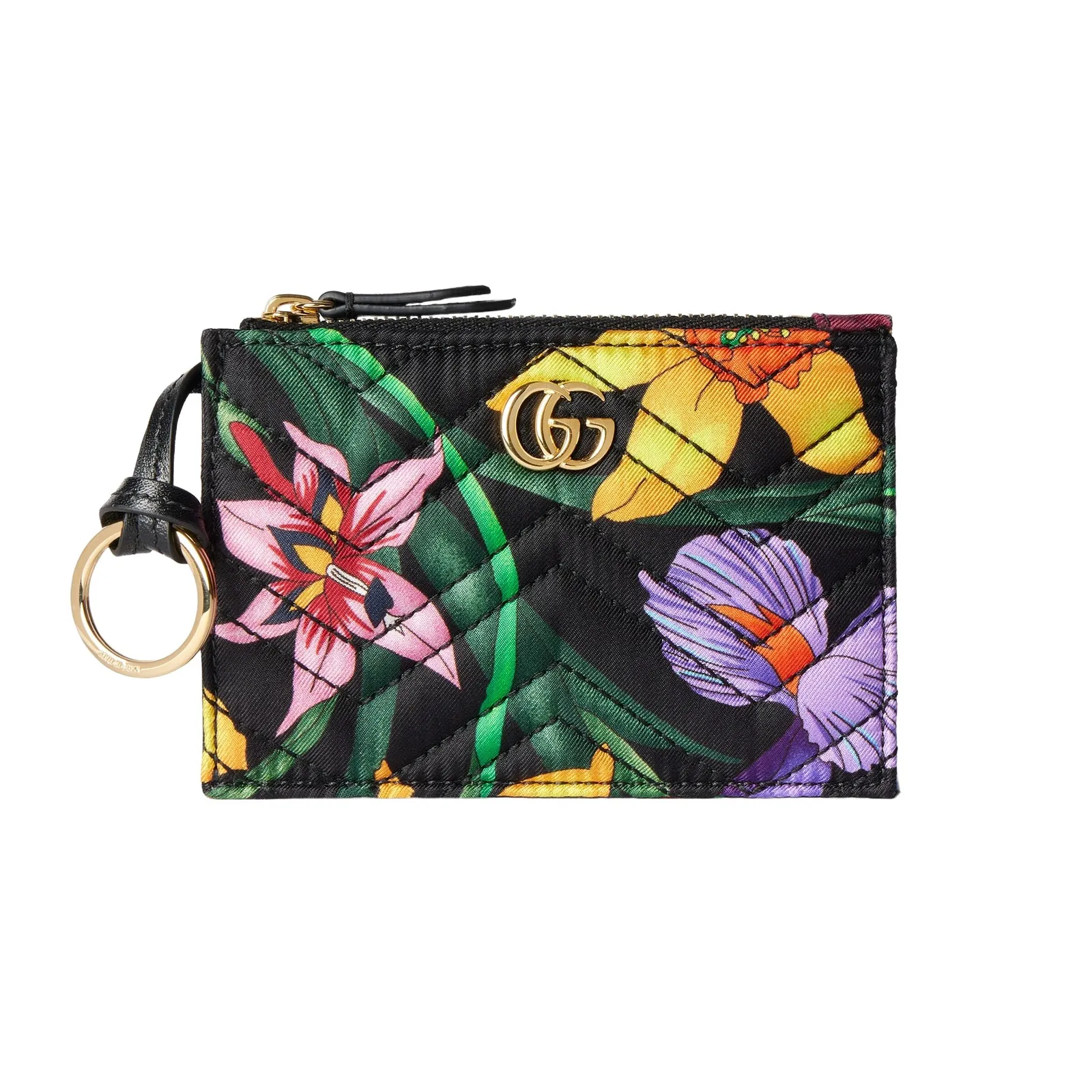 Gucci GG Marmont Zip Key Pouch