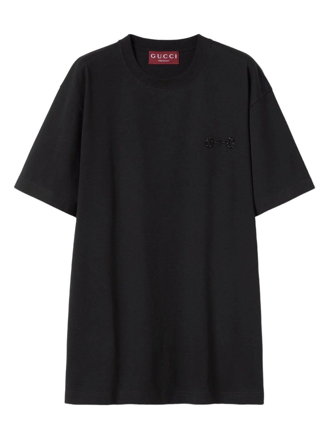 Cotton Jersey T-shirt With Embroidery