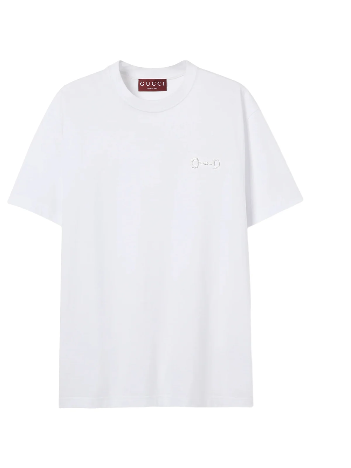 Cotton Jersey T-shirt With Embroidery