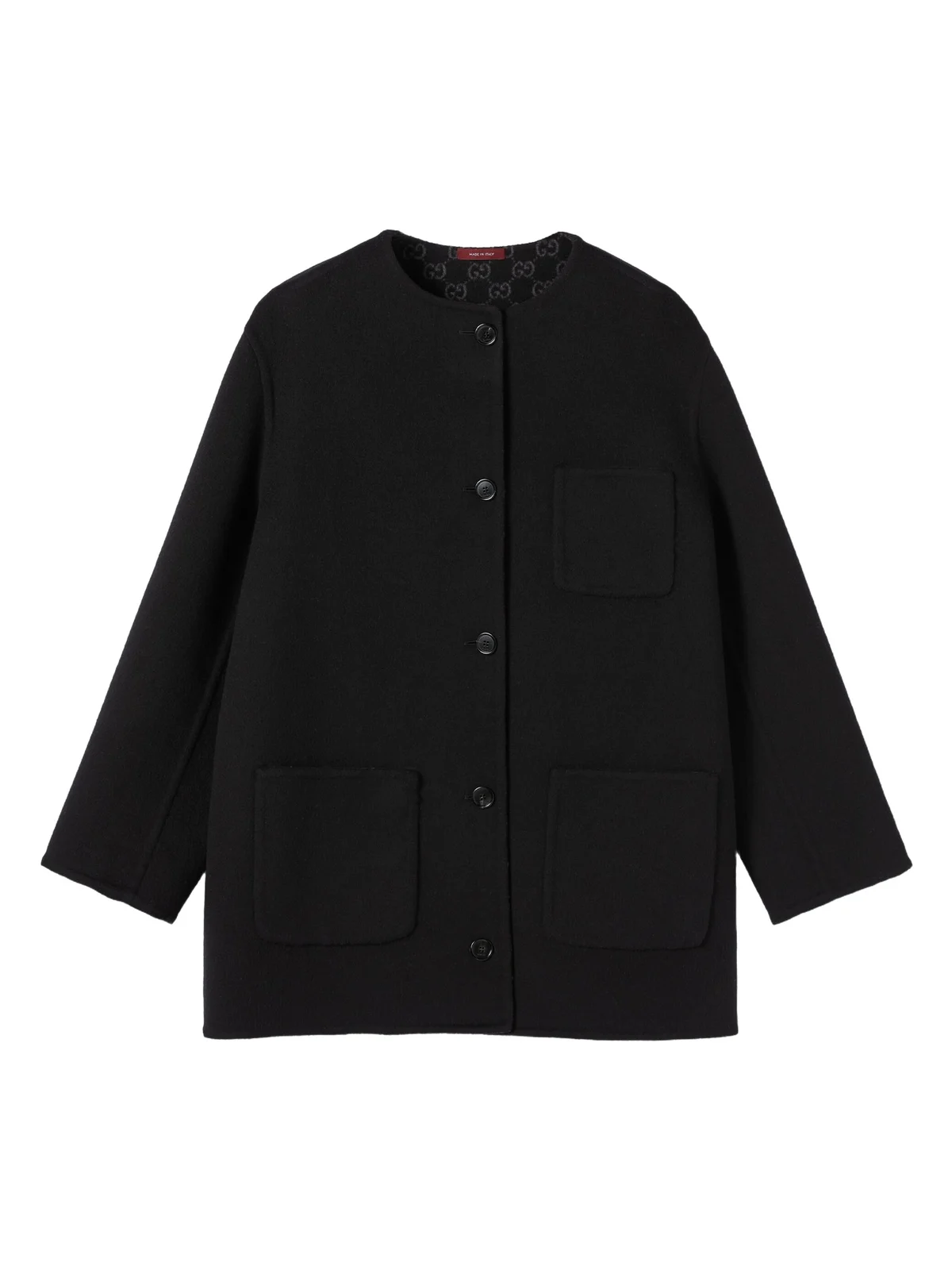 Gucci Reversible Wool Silk Jacket