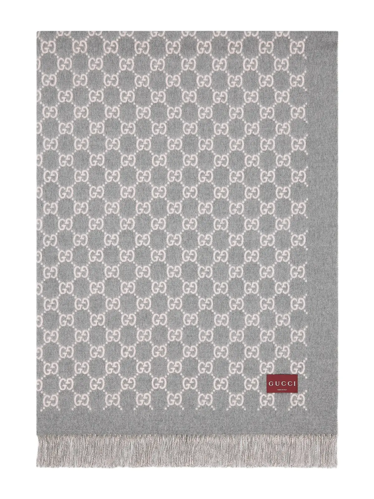 Gucci Reversible GG Wool And Cashmere Blanket