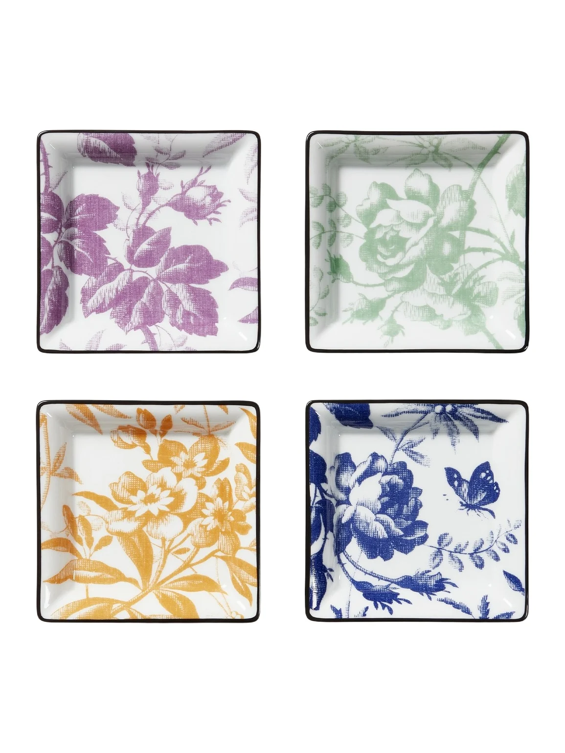 Gucci Herbarium Print Trinket Tray Set