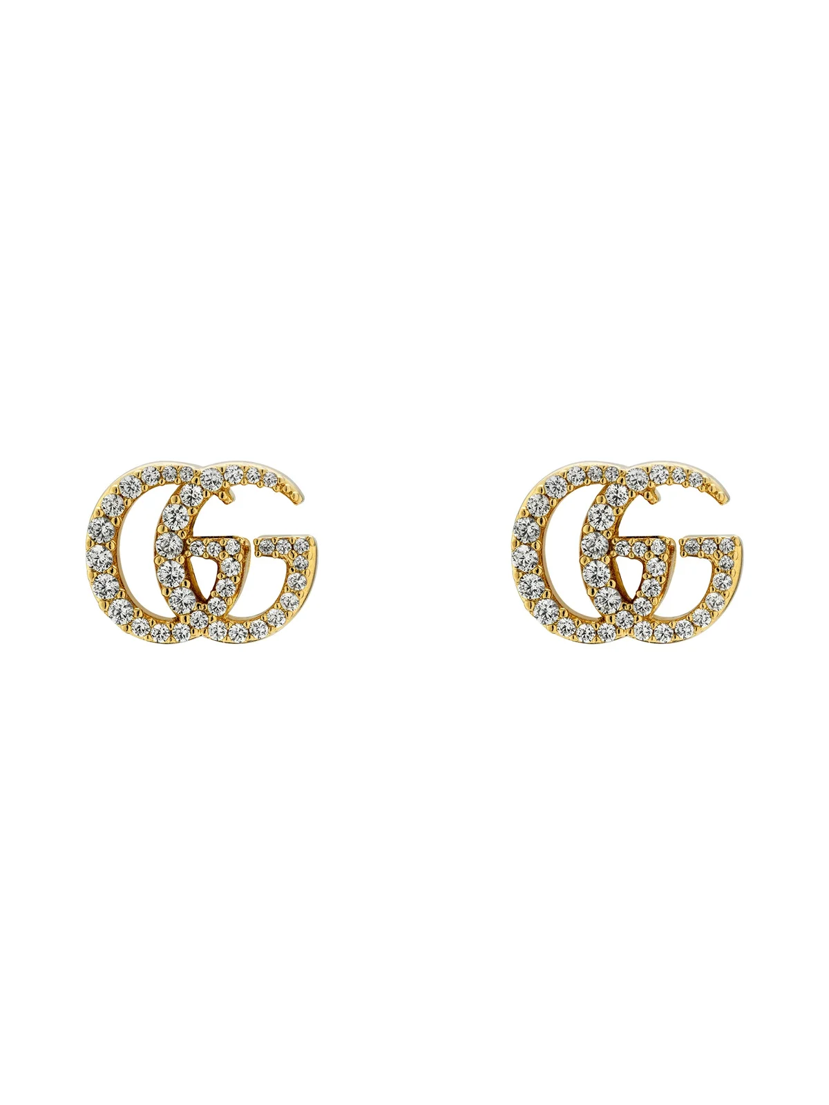 Gucci GG Marmont Crystal Earrings