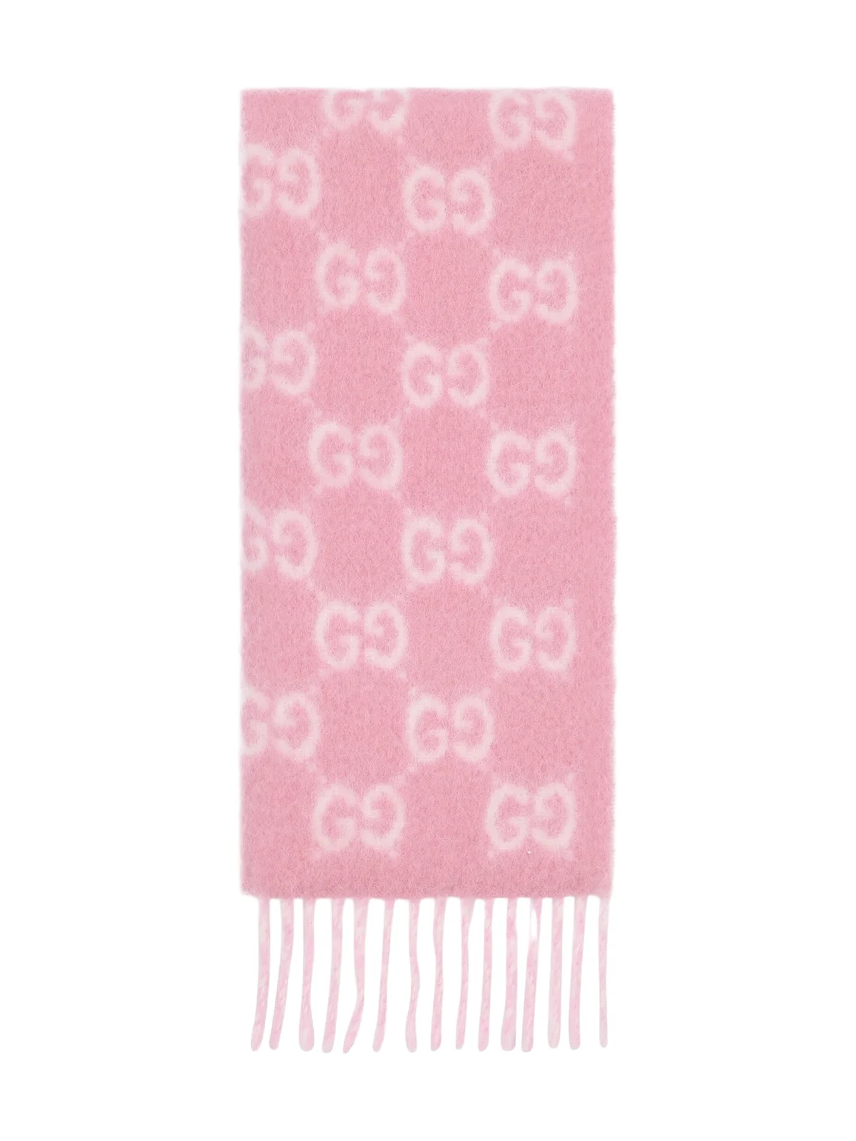 Gucci GG Alpaca Wool Blend Scarf
