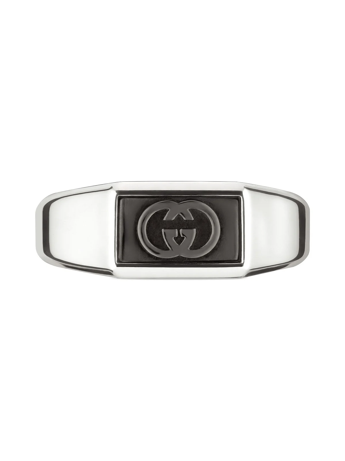 Gucci Interlocking Signet Ring