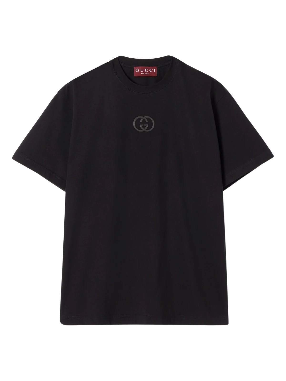 Cotton Jersey T-shirt With Embroidery Cotton Jersey T-shirt With Embroidery