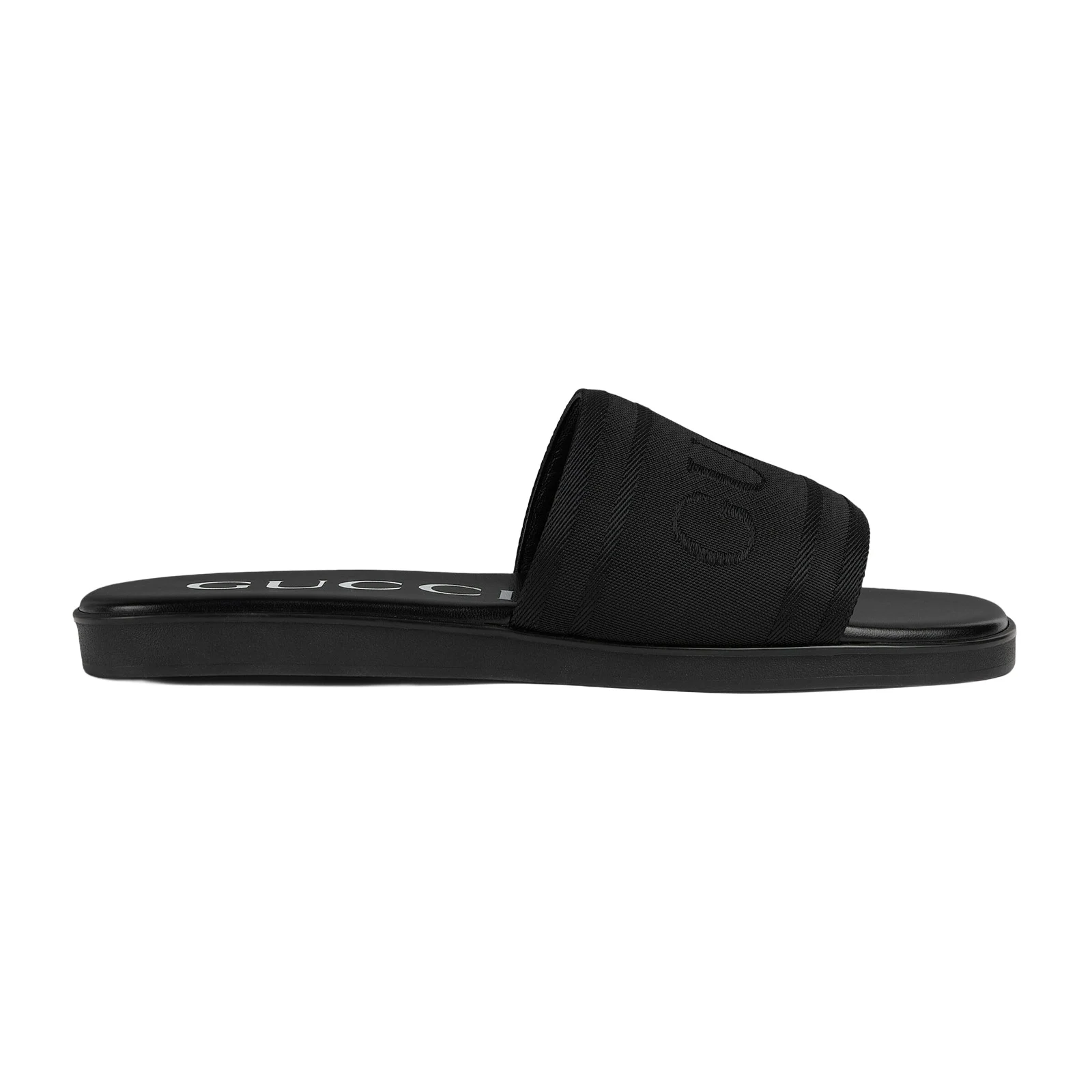 Slide Sandal With Tonal Logo