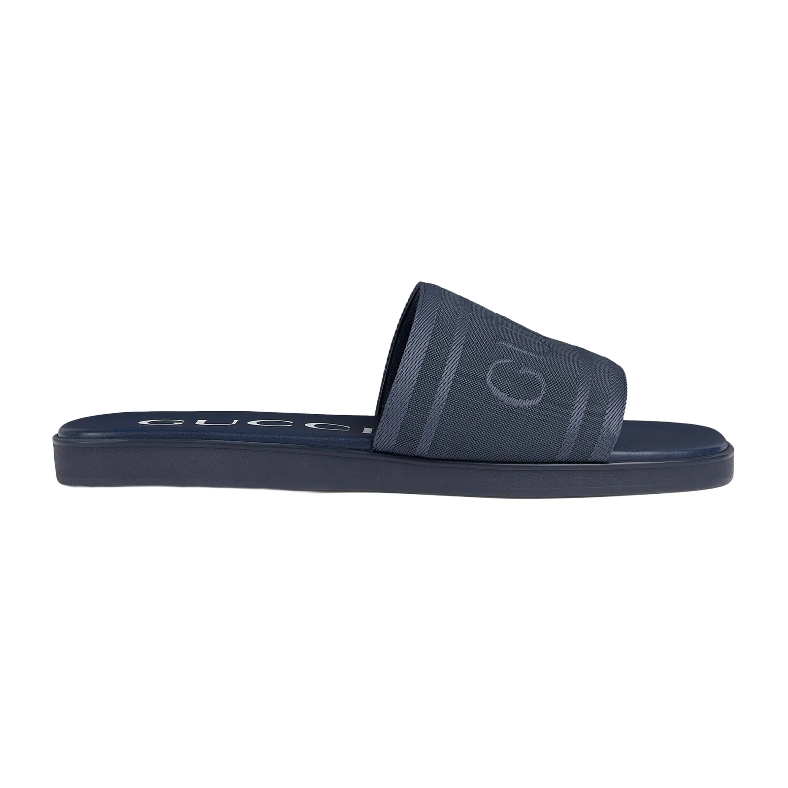 Slide Sandal With Tonal Logo
