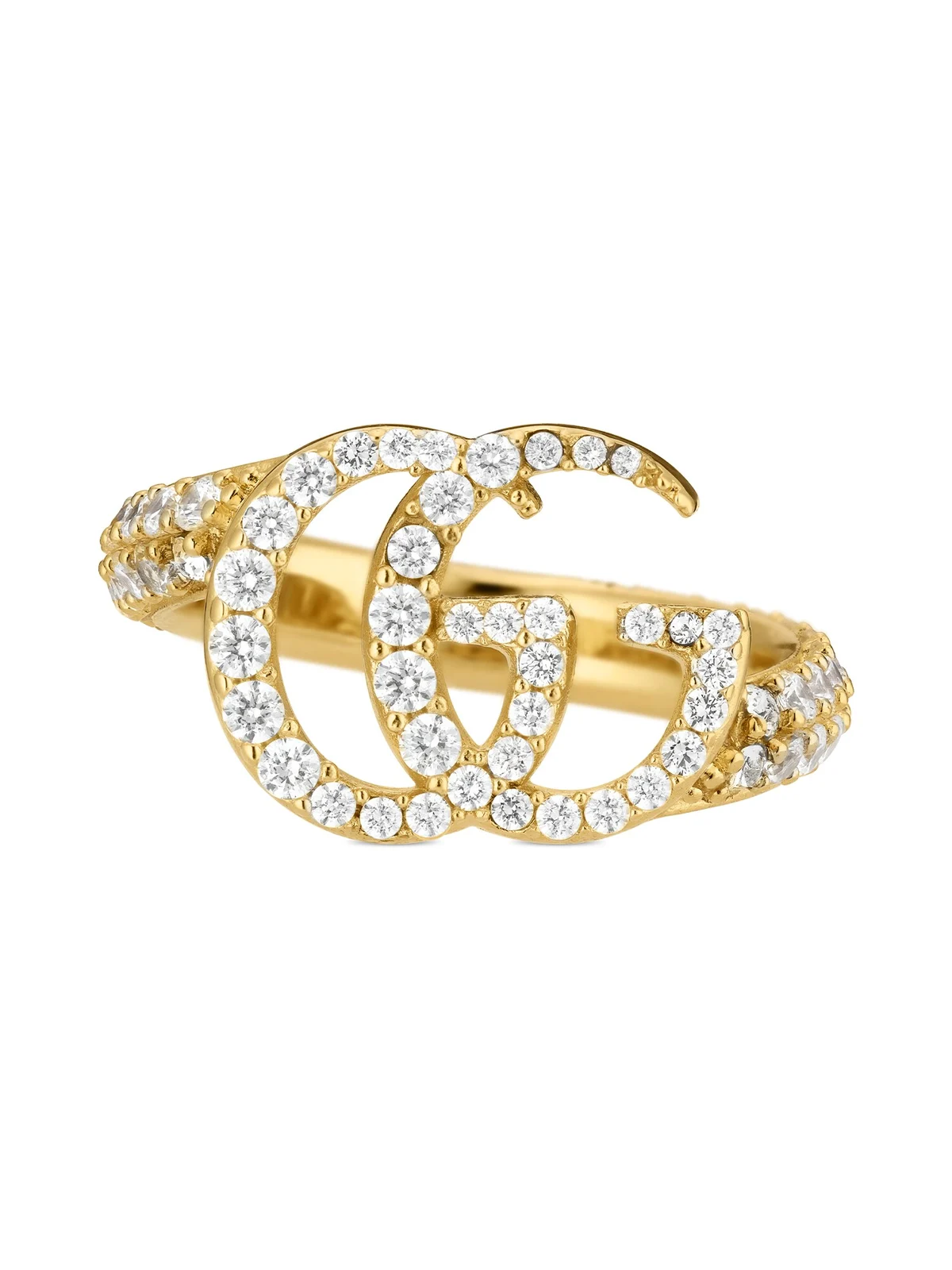 Gucci GG Marmont Crystal Ring