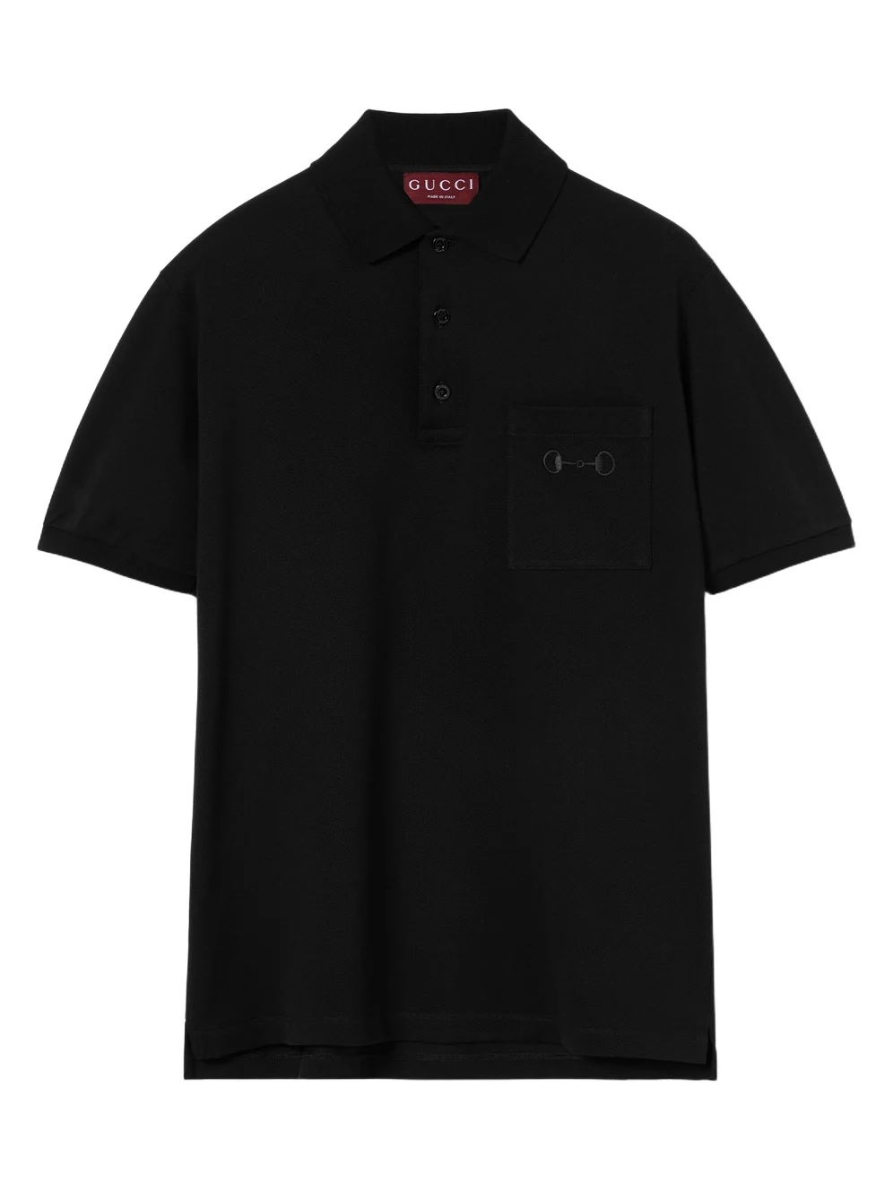 Cotton Piquet Polo Shirt With Embroidery Cotton Piquet Polo Shirt With Embroidery
