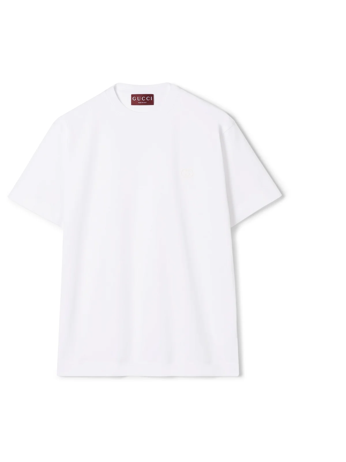 Cotton Jersey T-shirt With Embroidery Cotton Jersey T-shirt With Embroidery