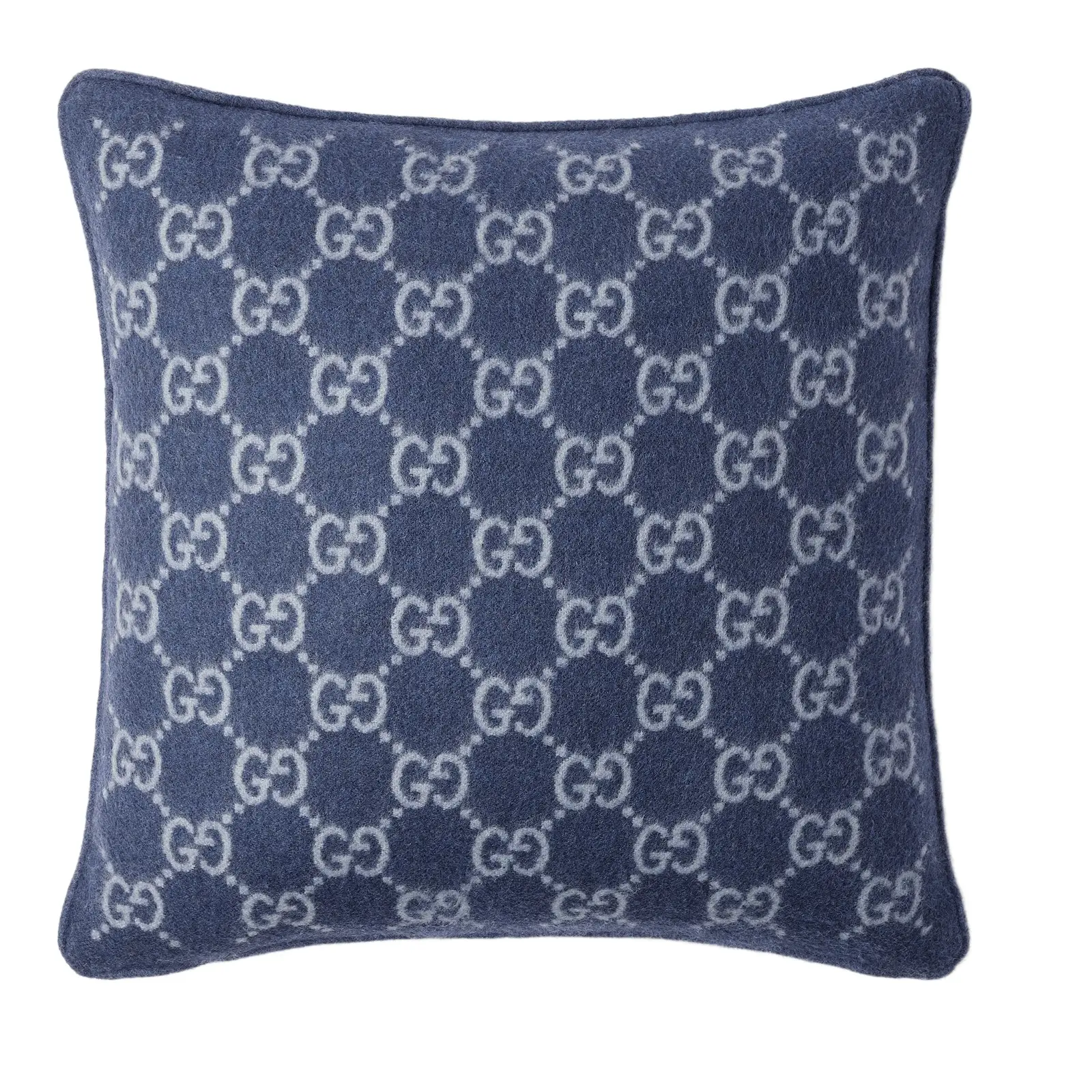 Gucci GG Wool Cashmere Jacquard Cushion